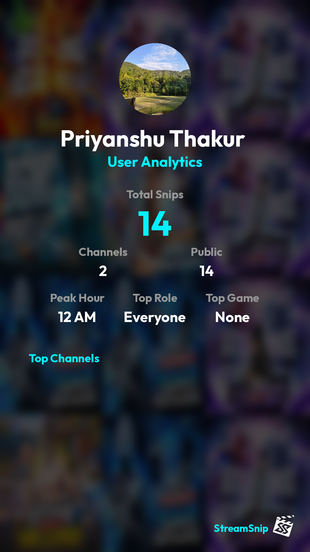 Stats Share Card