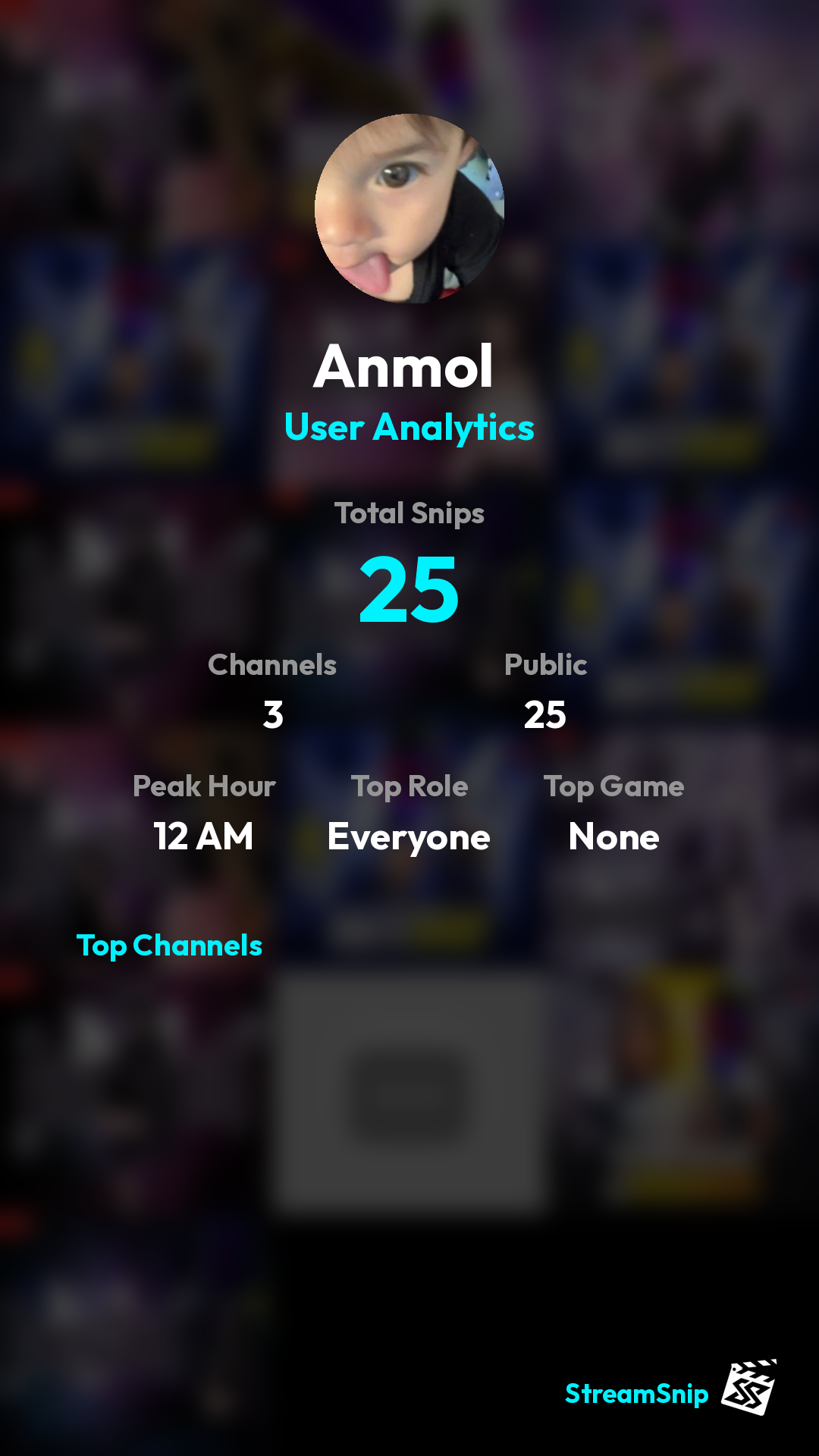 Stats Share Card