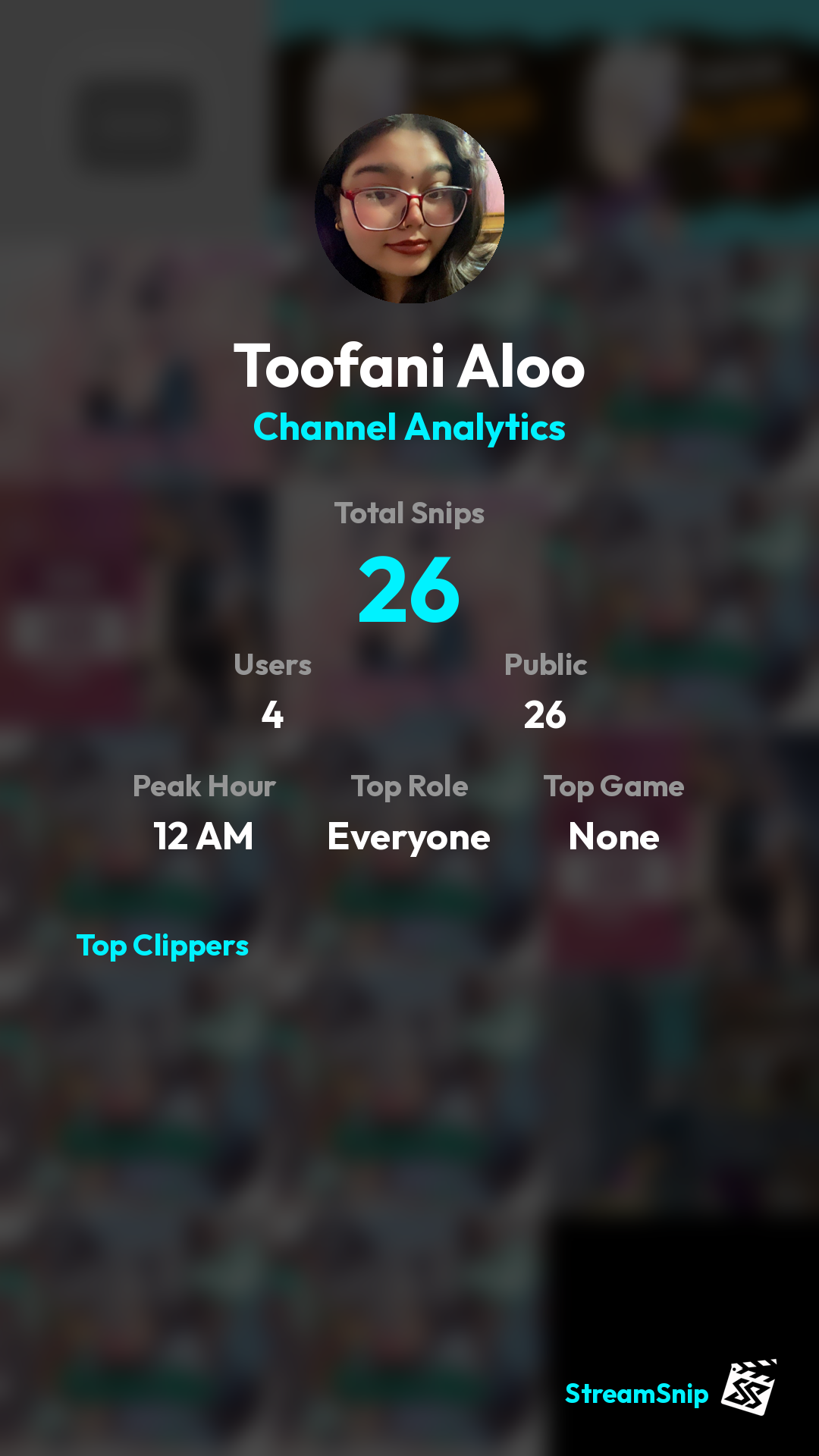 Stats Share Card