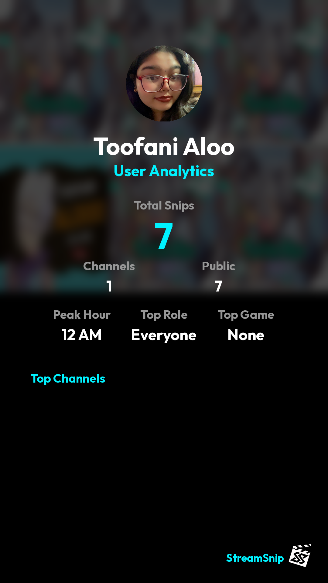 Stats Share Card