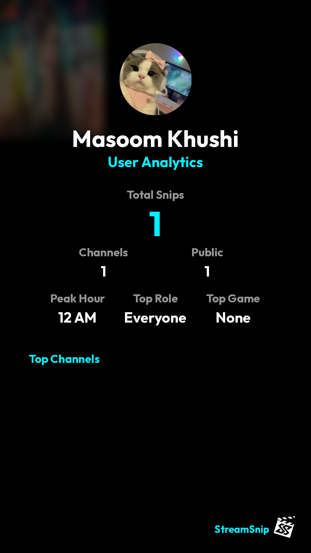 Stats Share Card