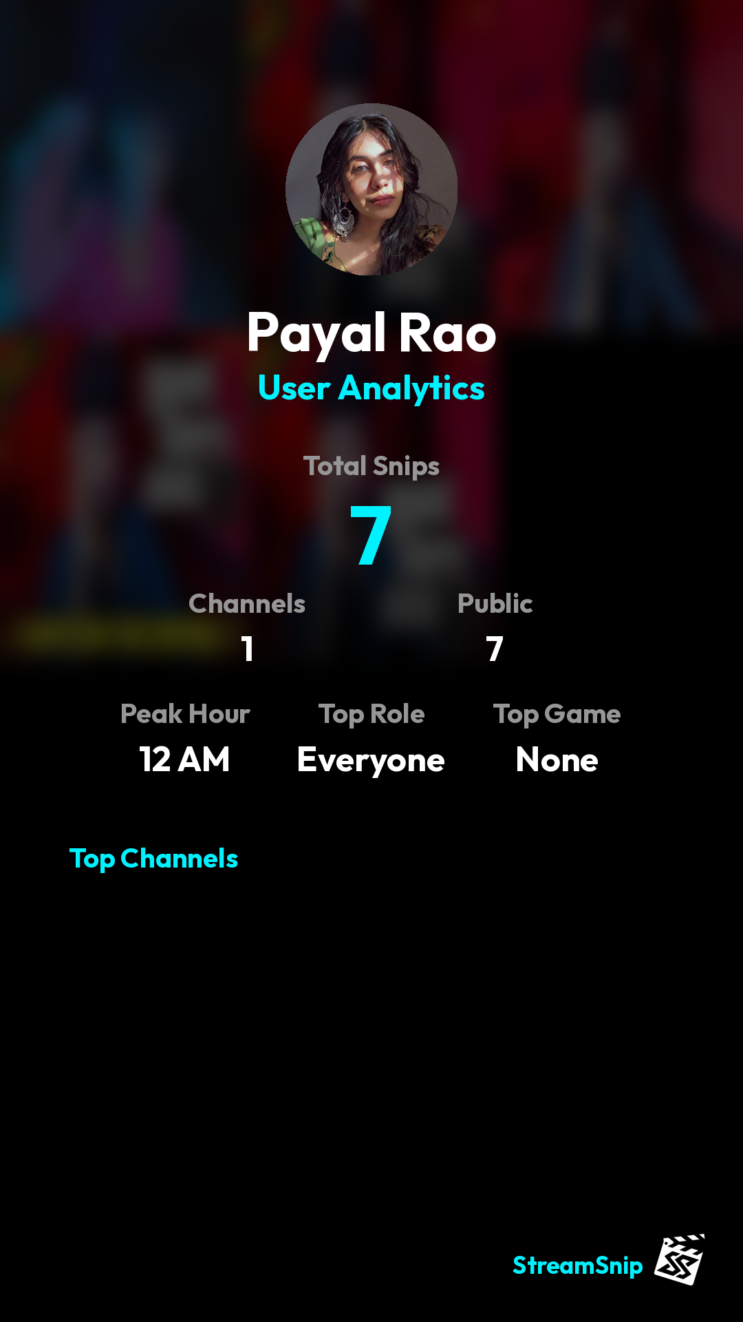 Stats Share Card