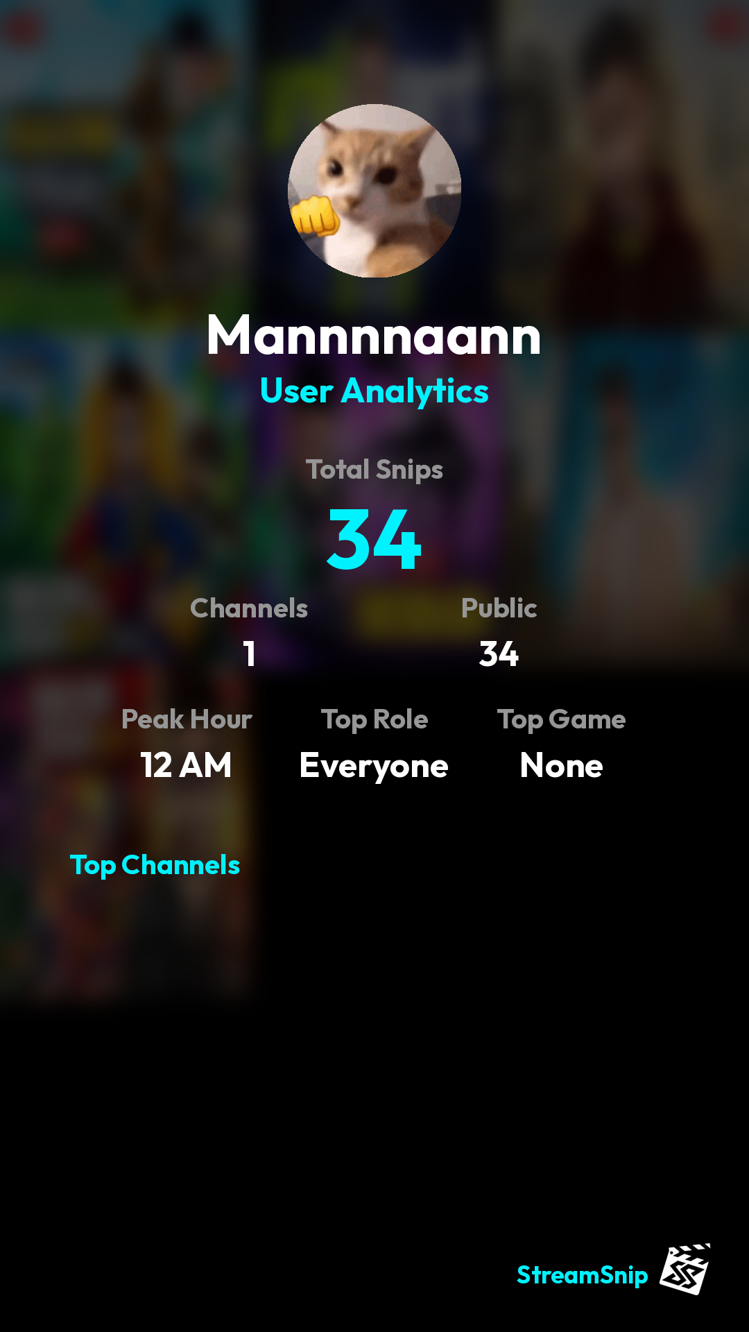 Stats Share Card