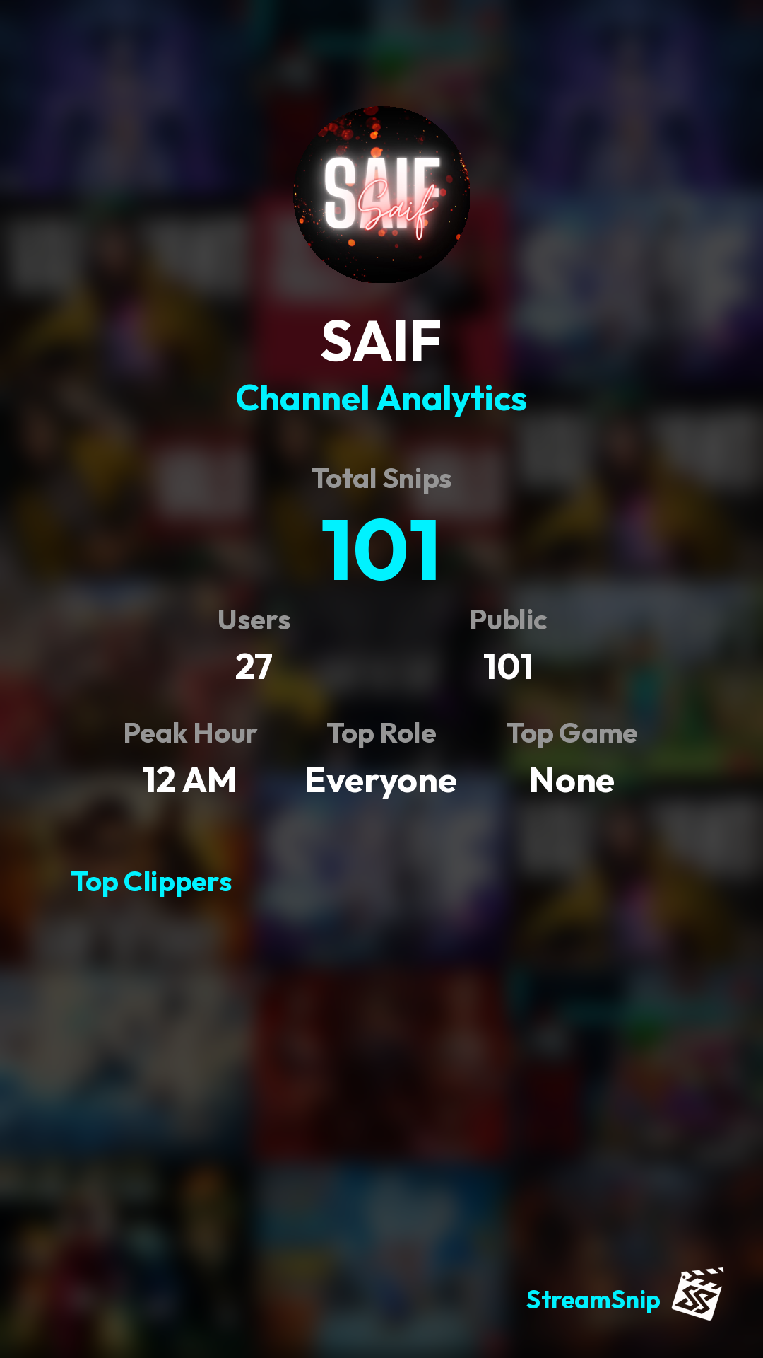 Stats Share Card
