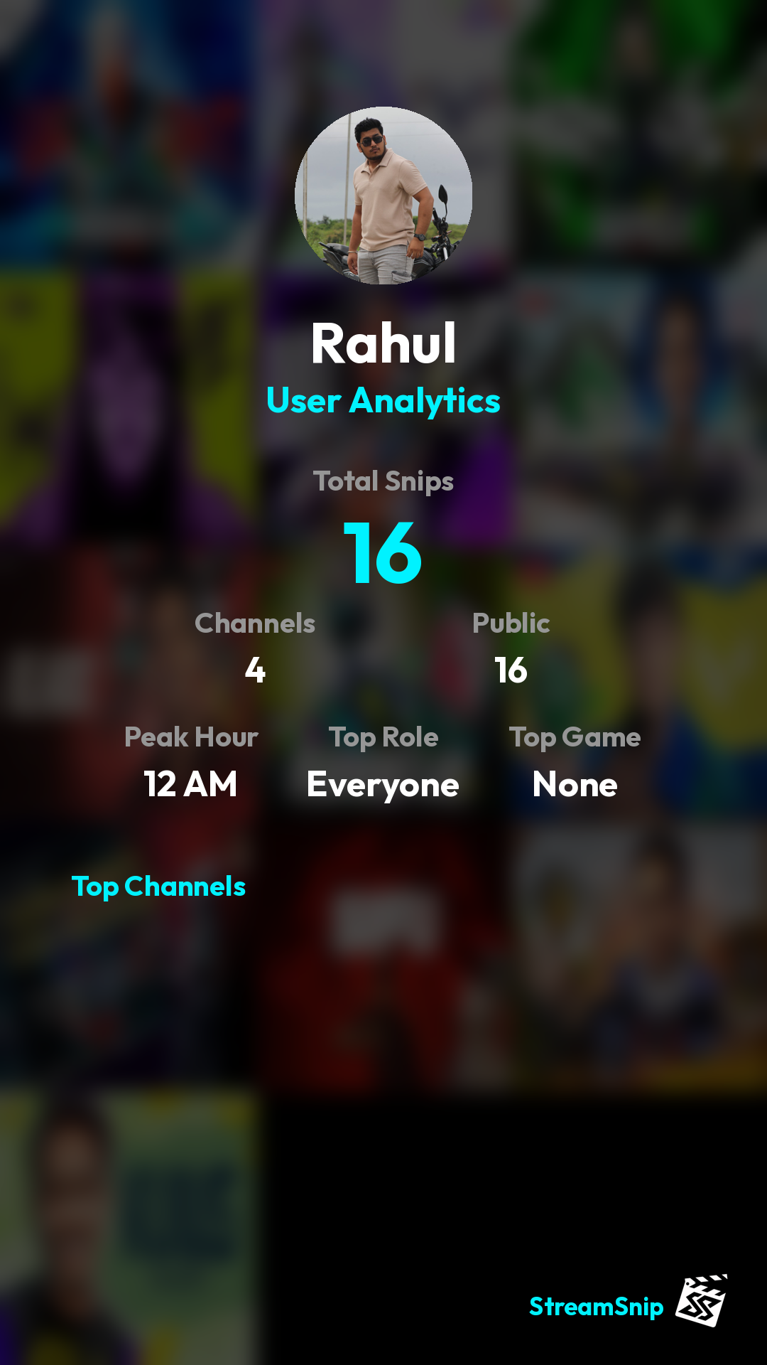 Stats Share Card