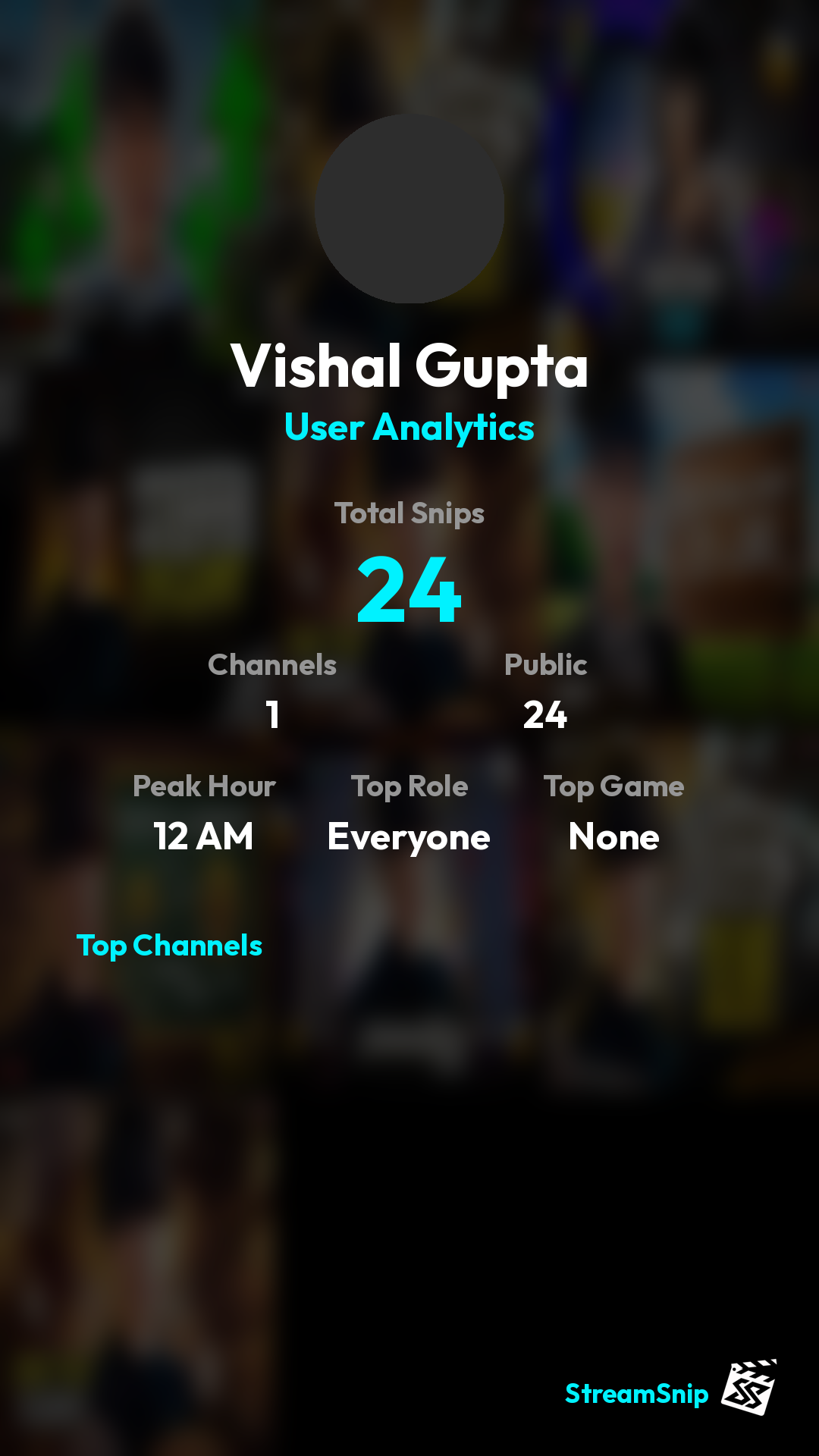 Stats Share Card