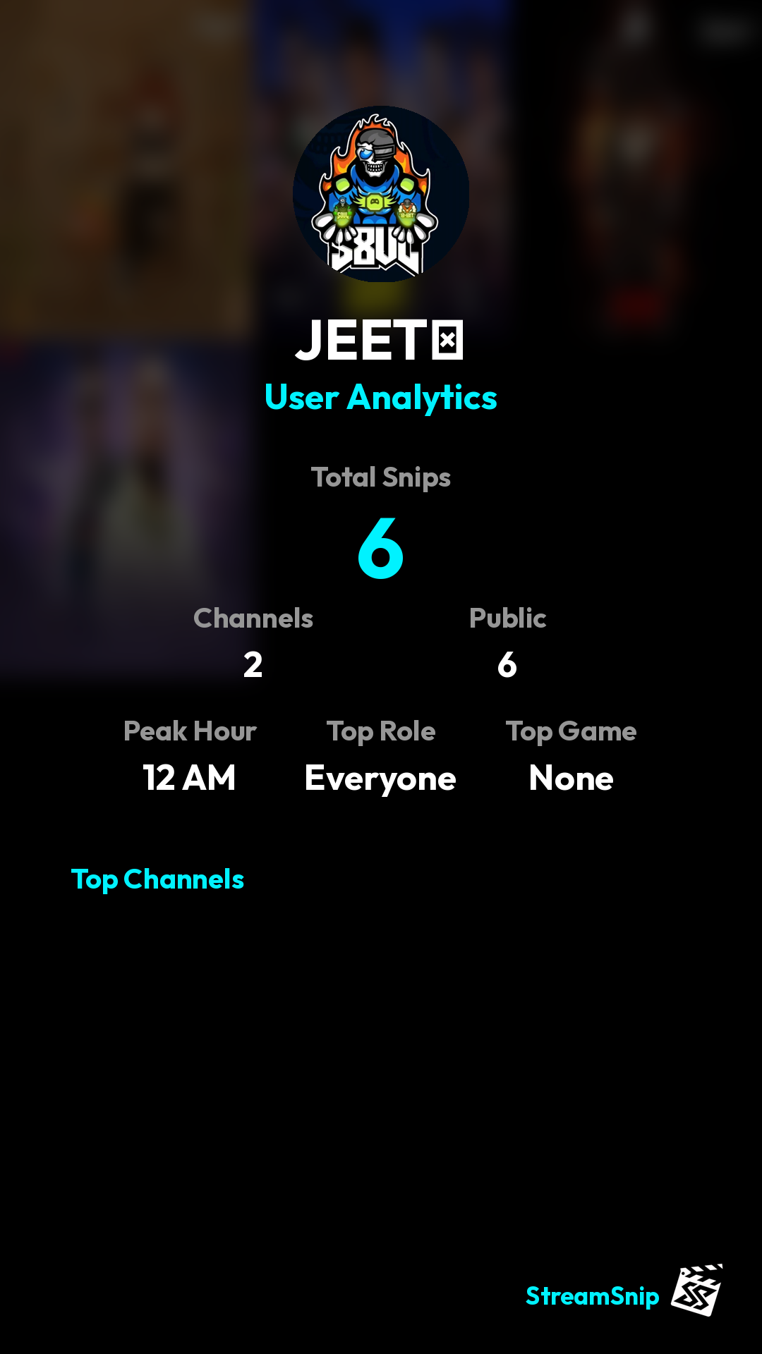 Stats Share Card