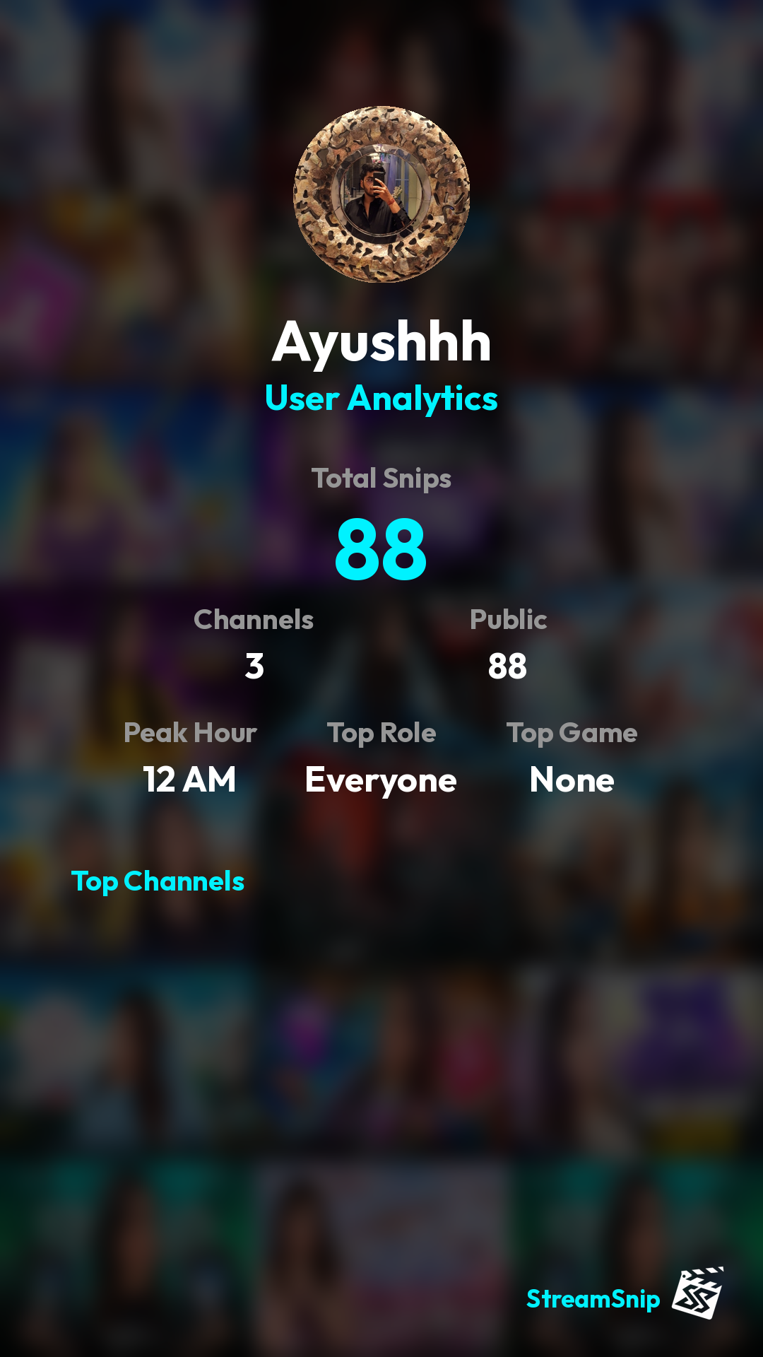Stats Share Card