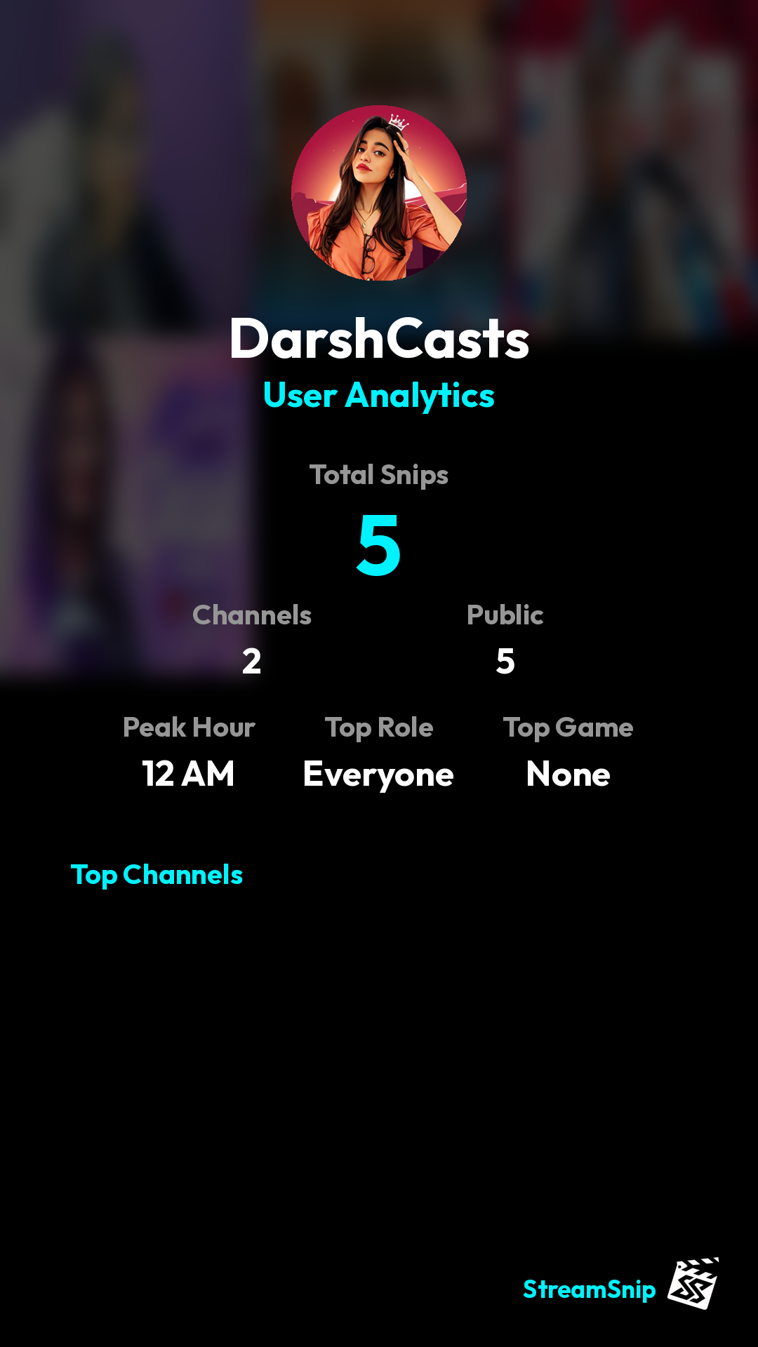 Stats Share Card