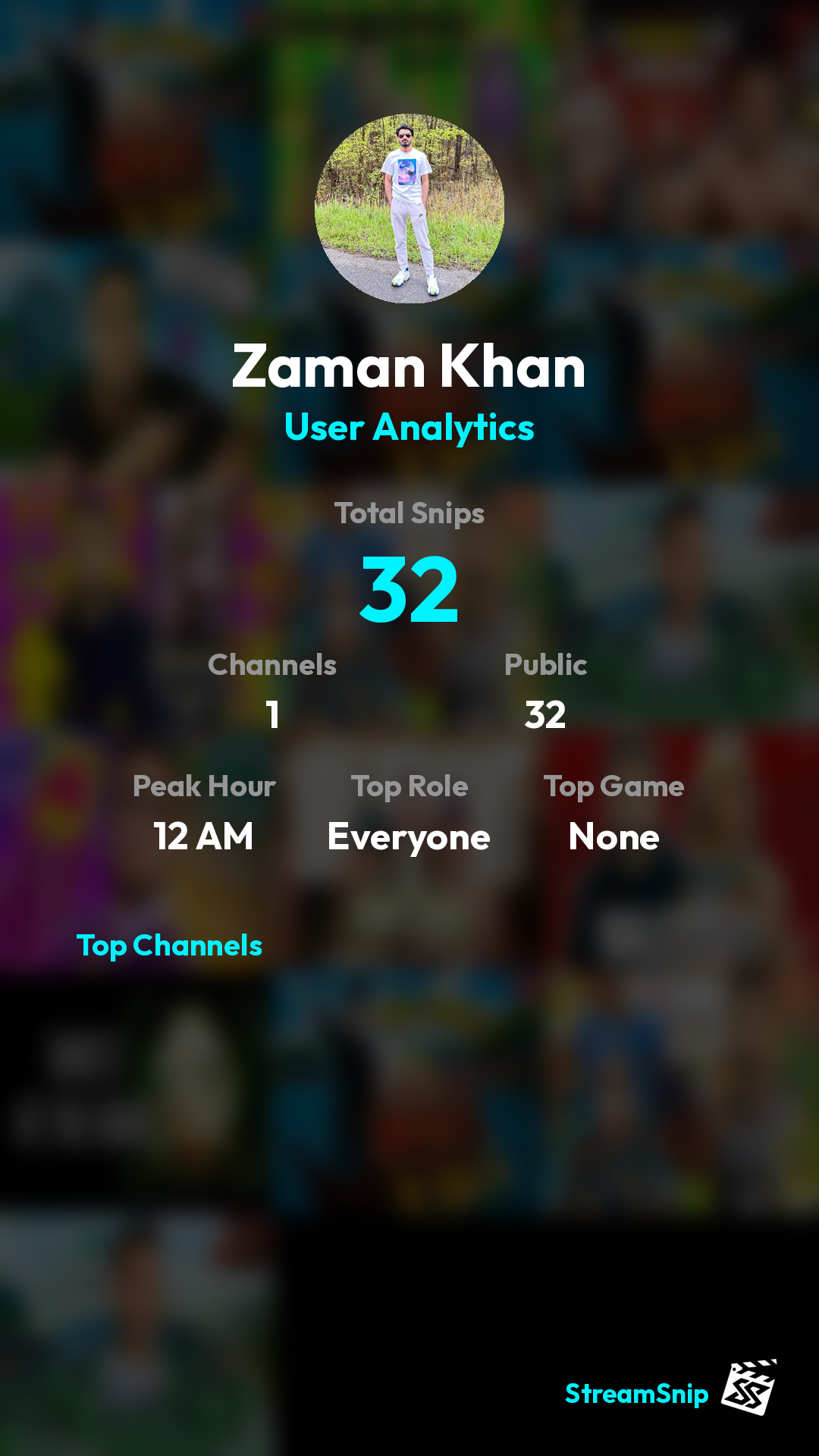 Stats Share Card
