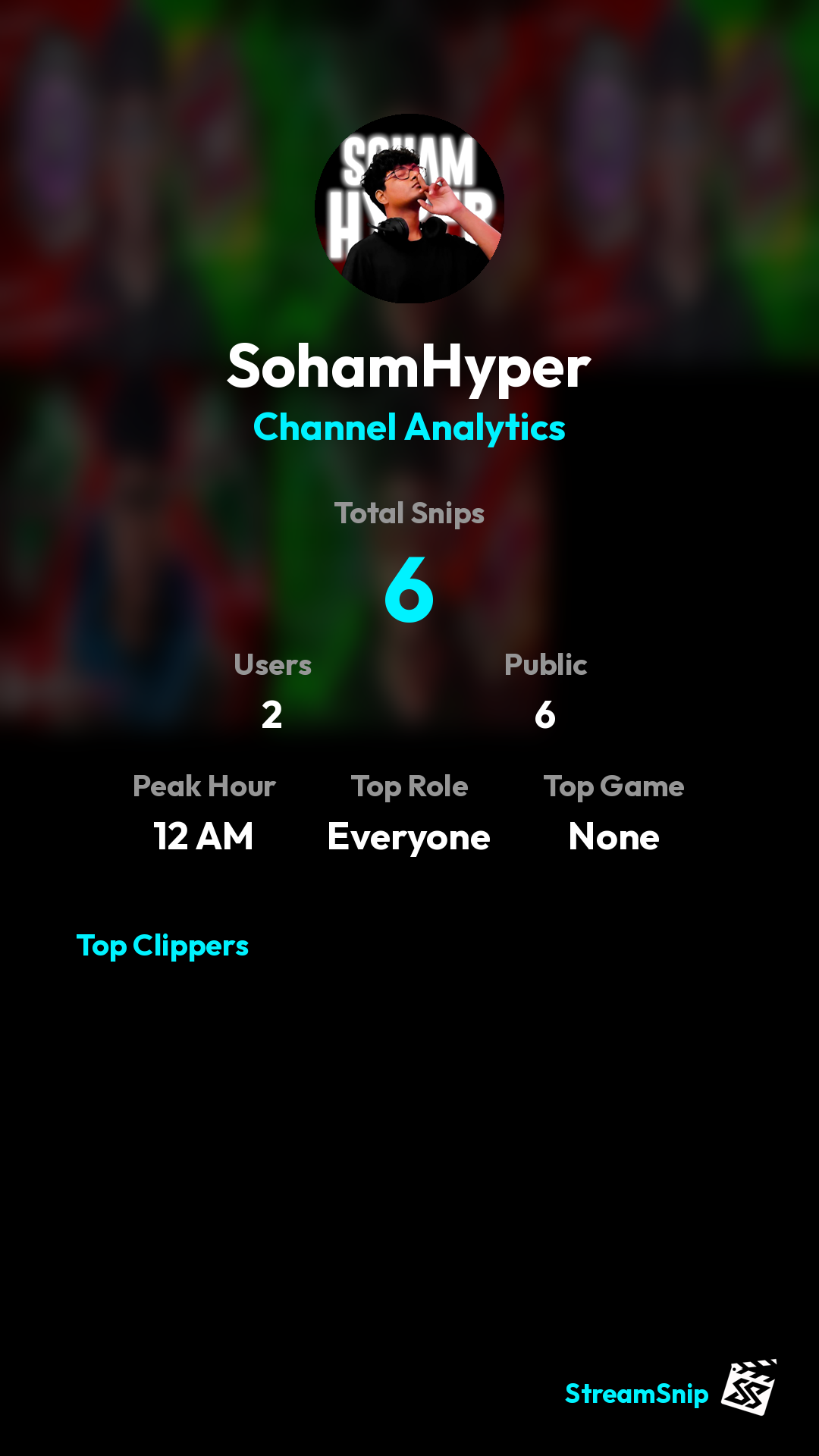 Stats Share Card