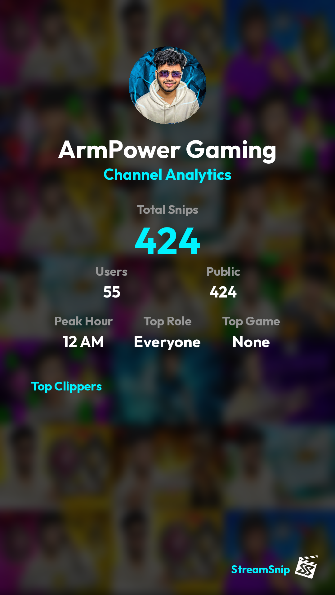 Stats Share Card