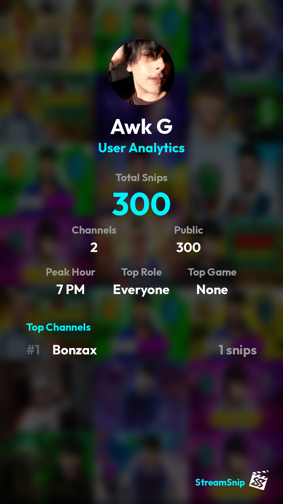 Stats Share Card
