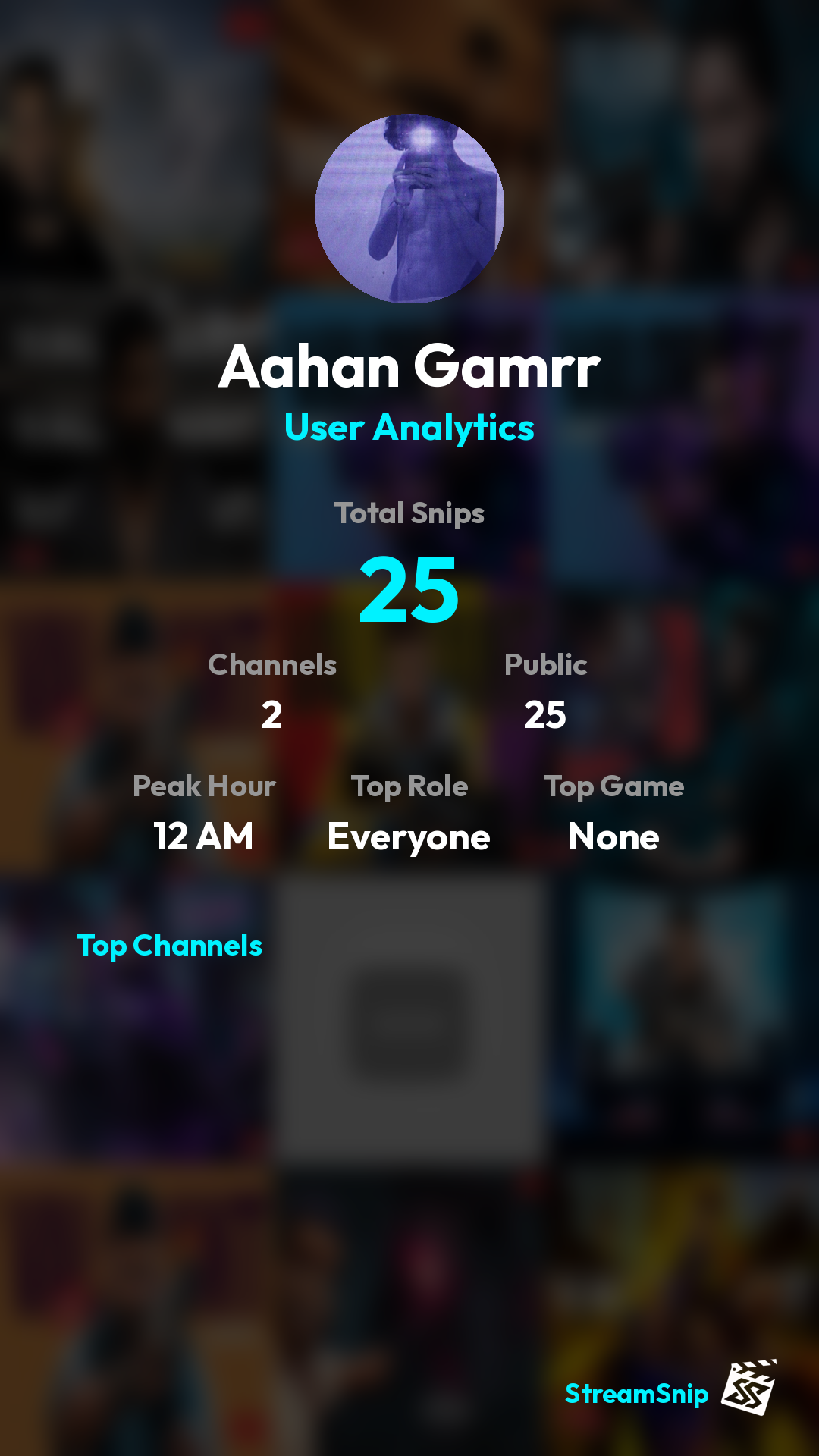 Stats Share Card