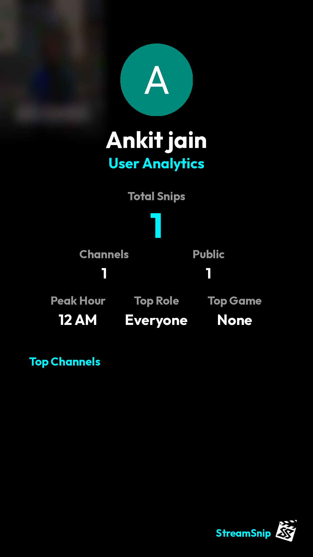 Stats Share Card