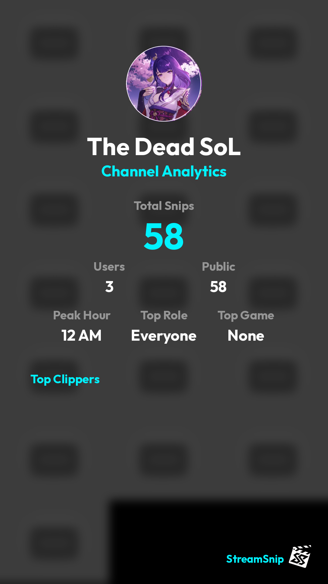 Stats Share Card