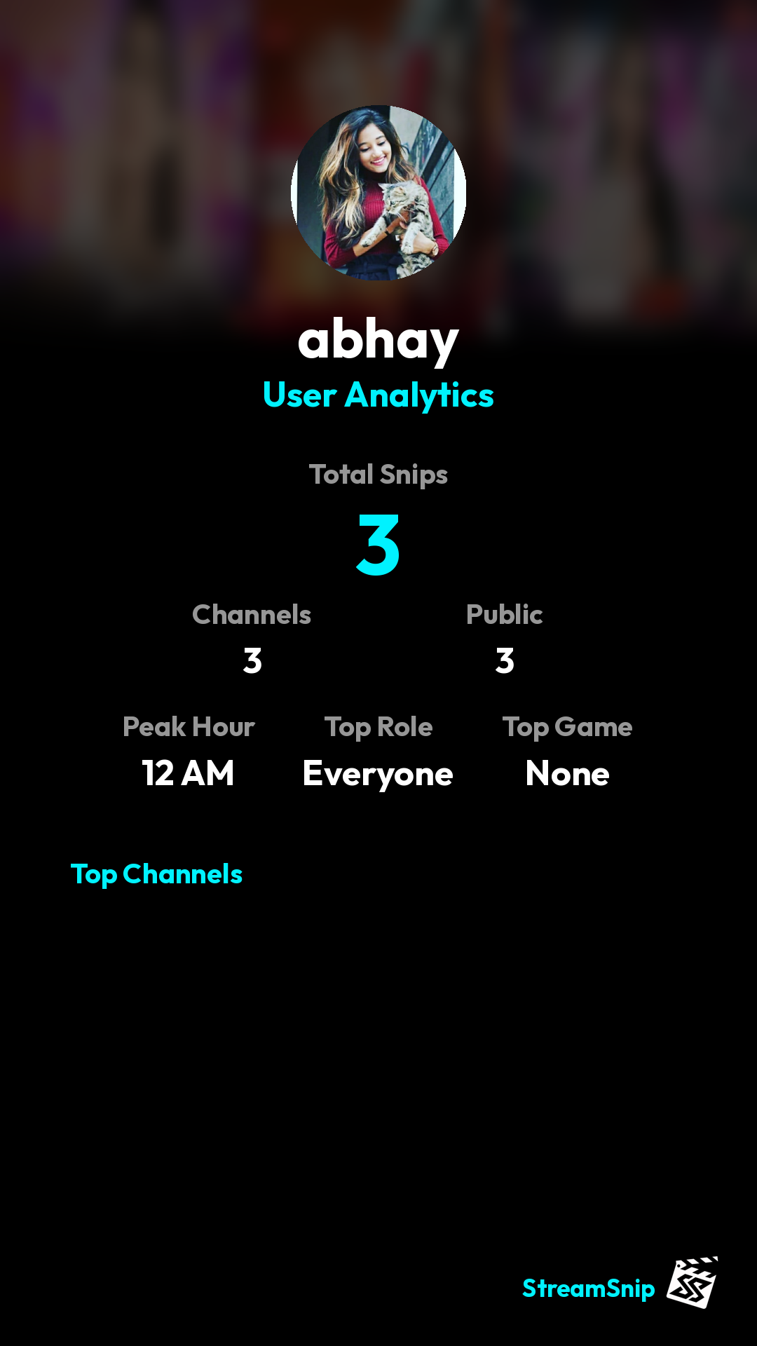 Stats Share Card