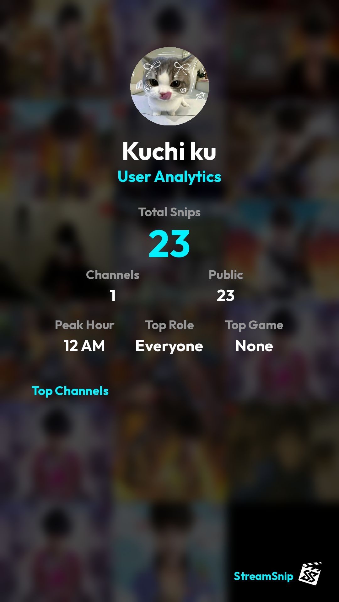 Stats Share Card