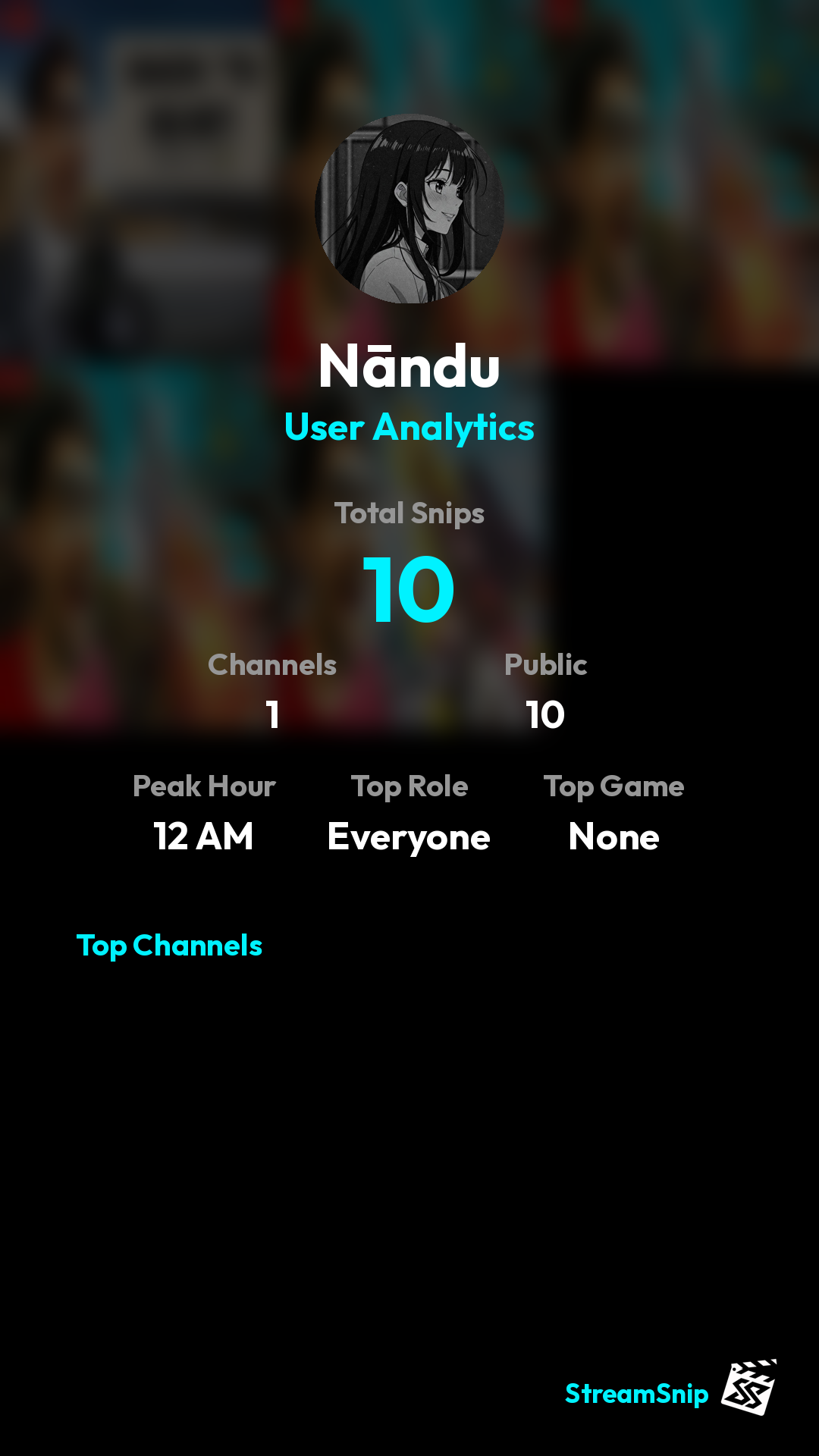 Stats Share Card