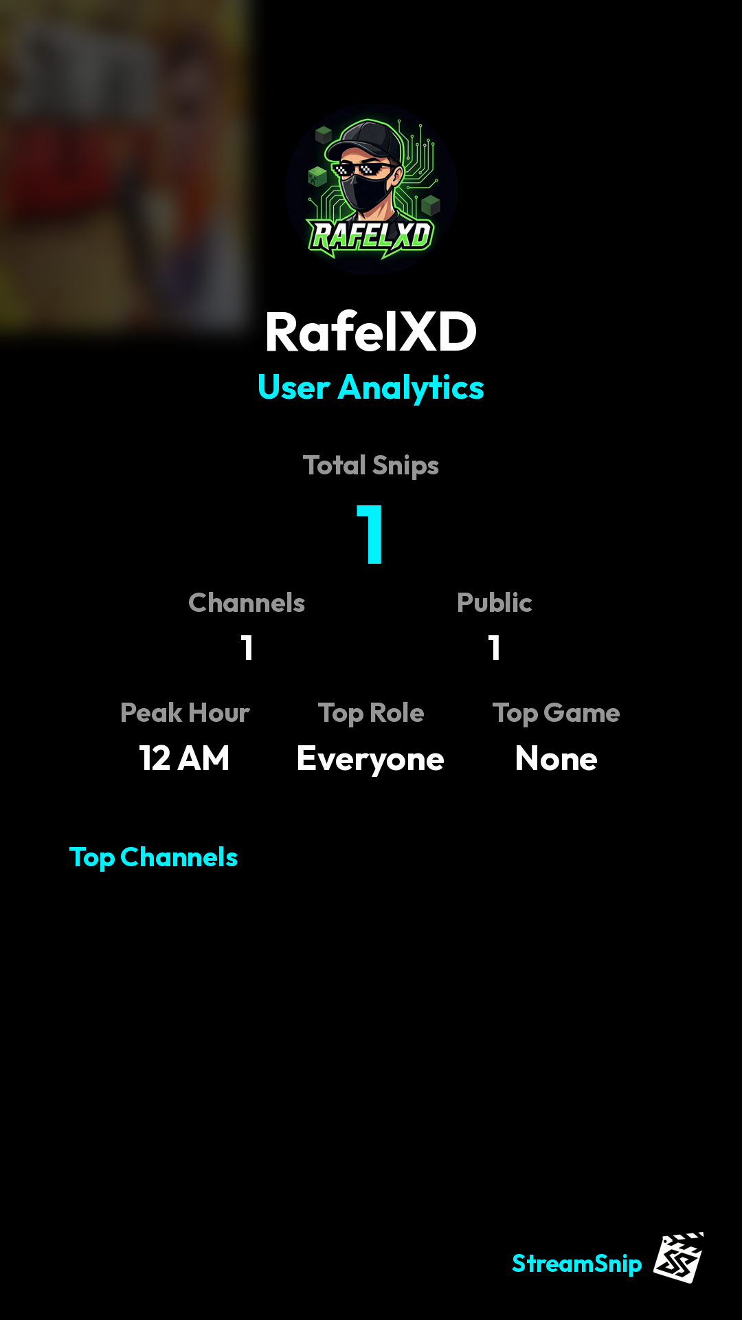 Stats Share Card