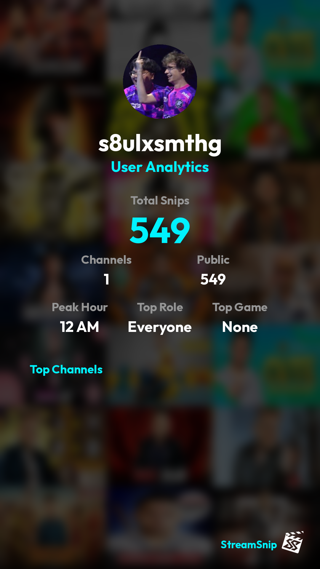 Stats Share Card