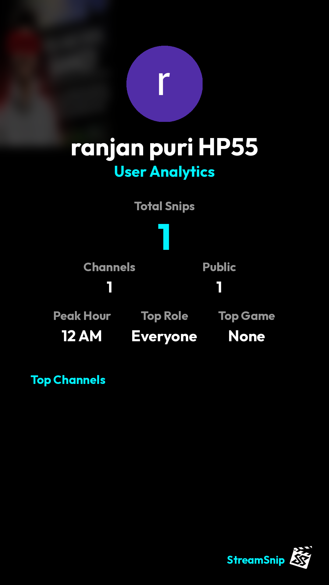 Stats Share Card