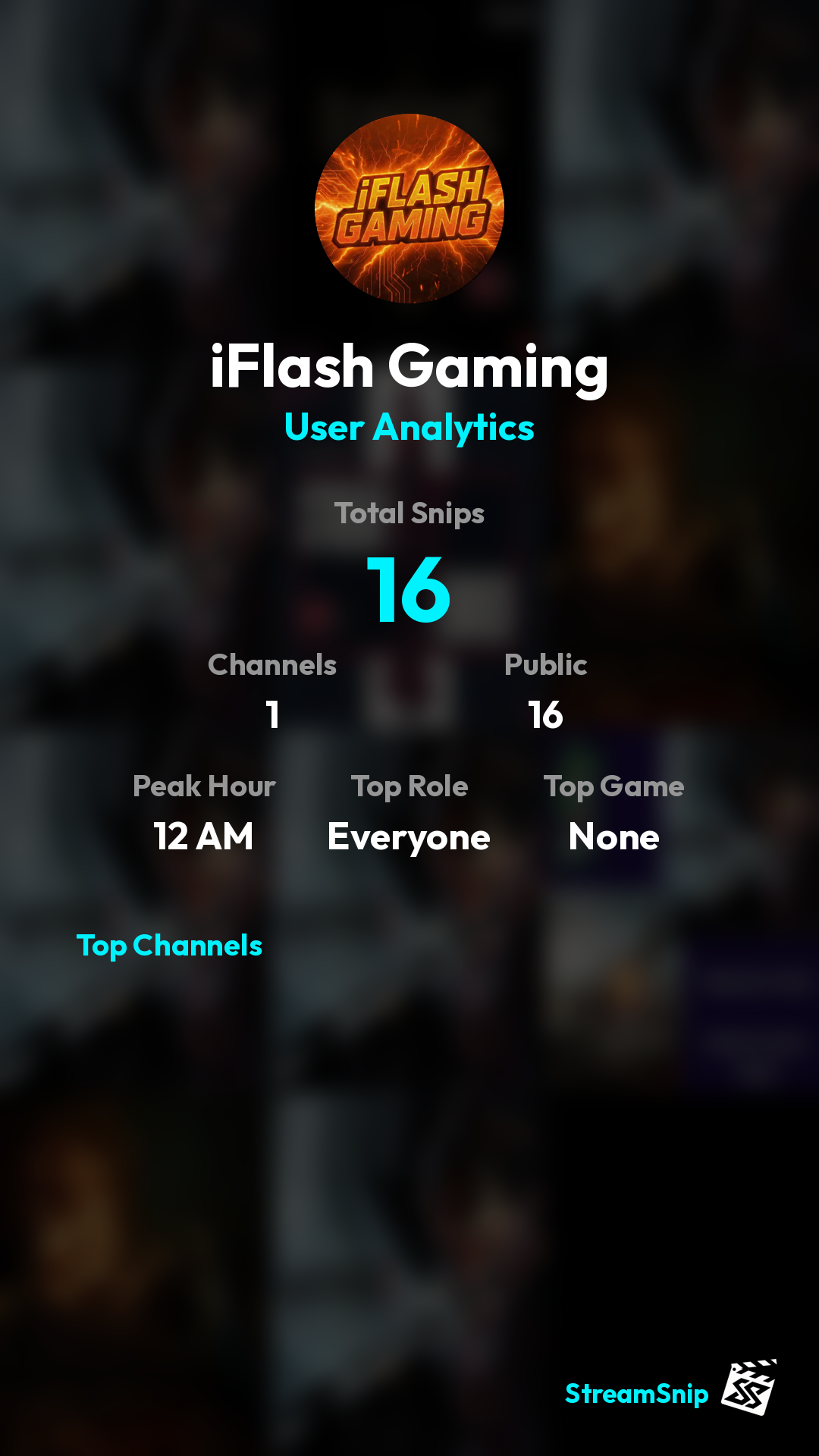 Stats Share Card