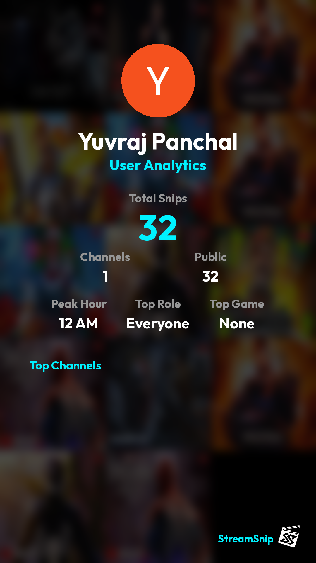 Stats Share Card
