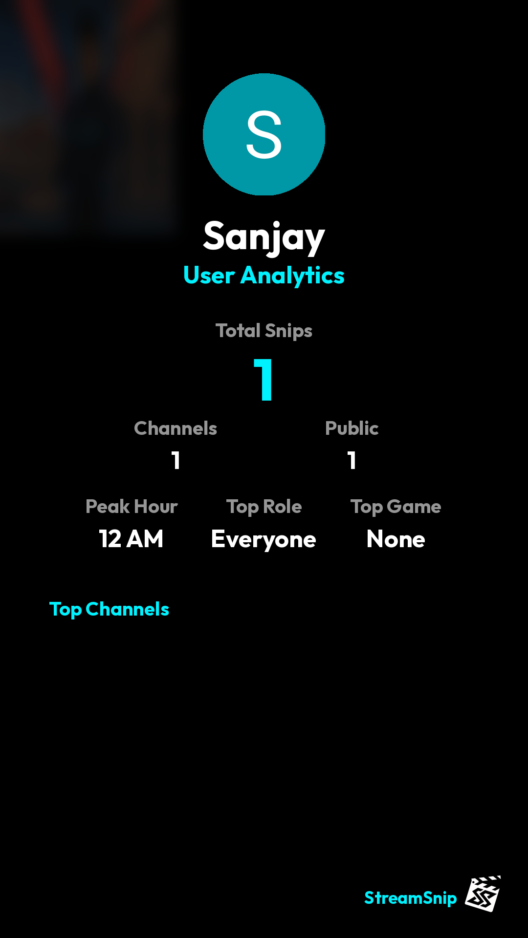 Stats Share Card