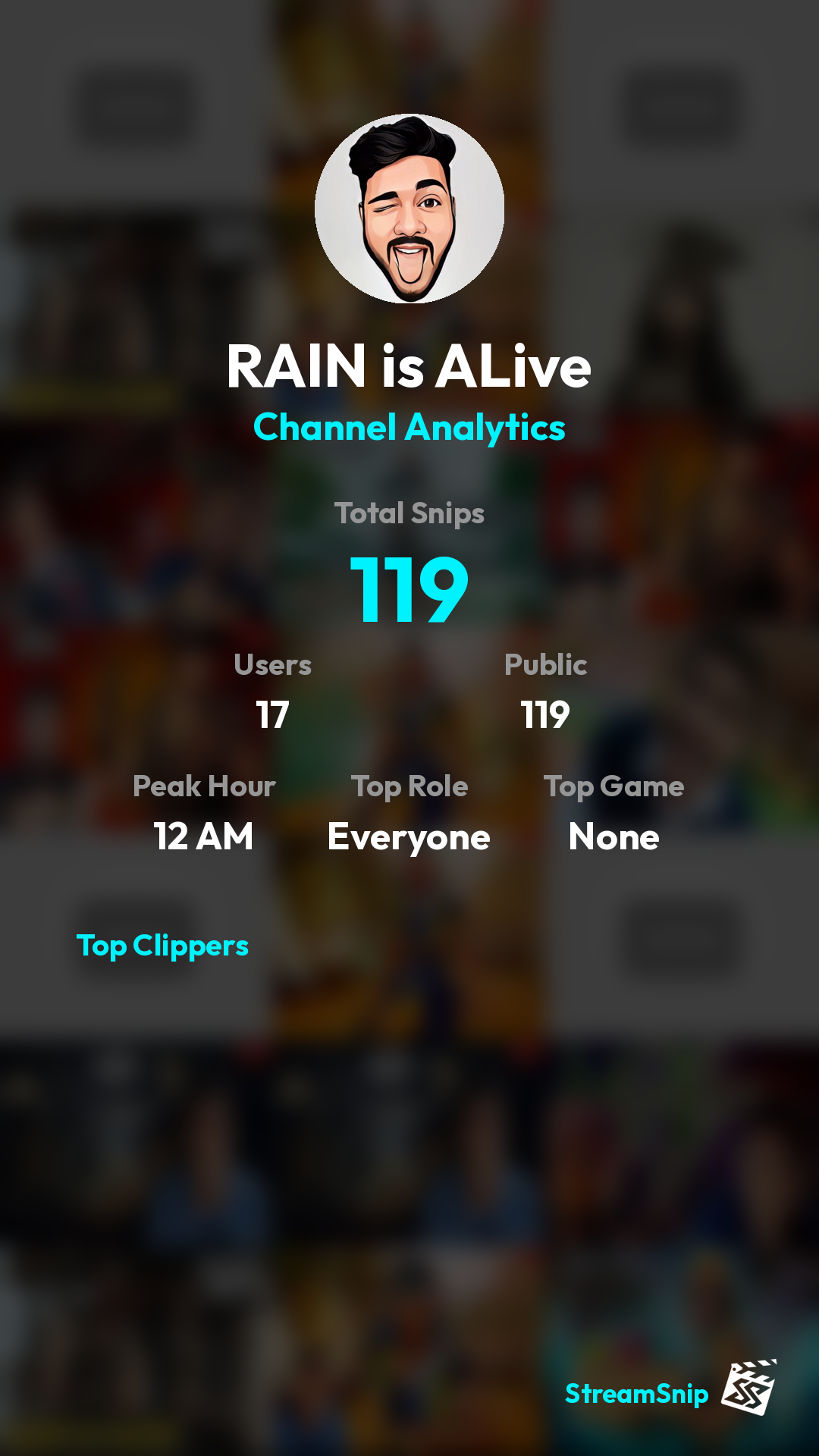 Stats Share Card