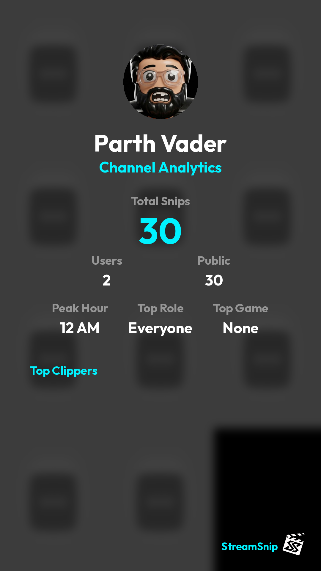Stats Share Card