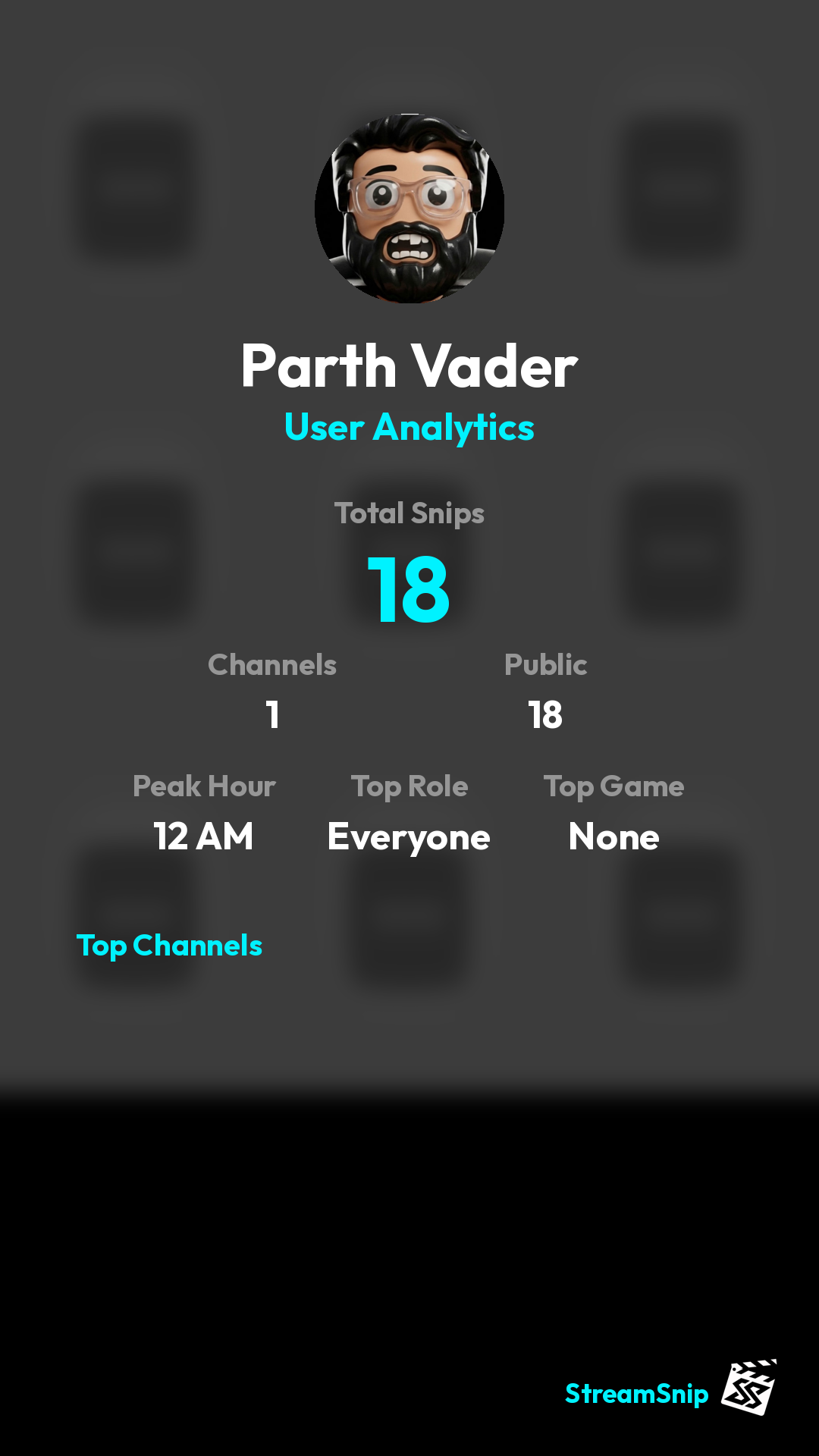 Stats Share Card