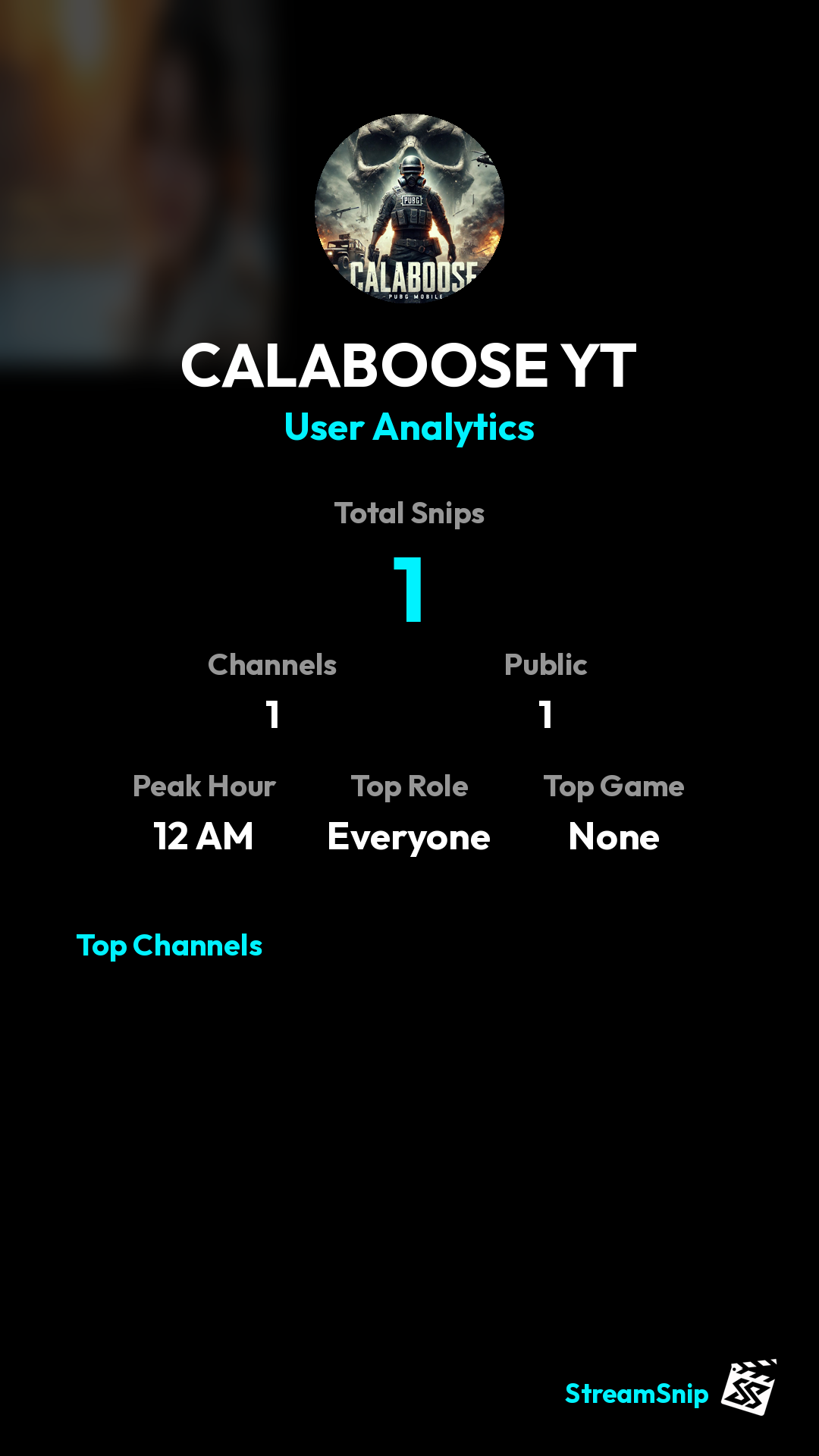 Stats Share Card
