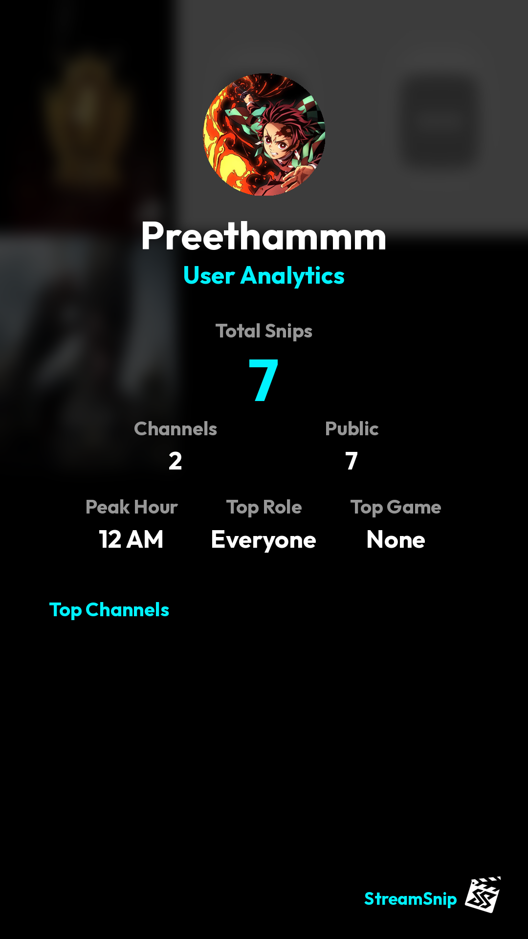 Stats Share Card