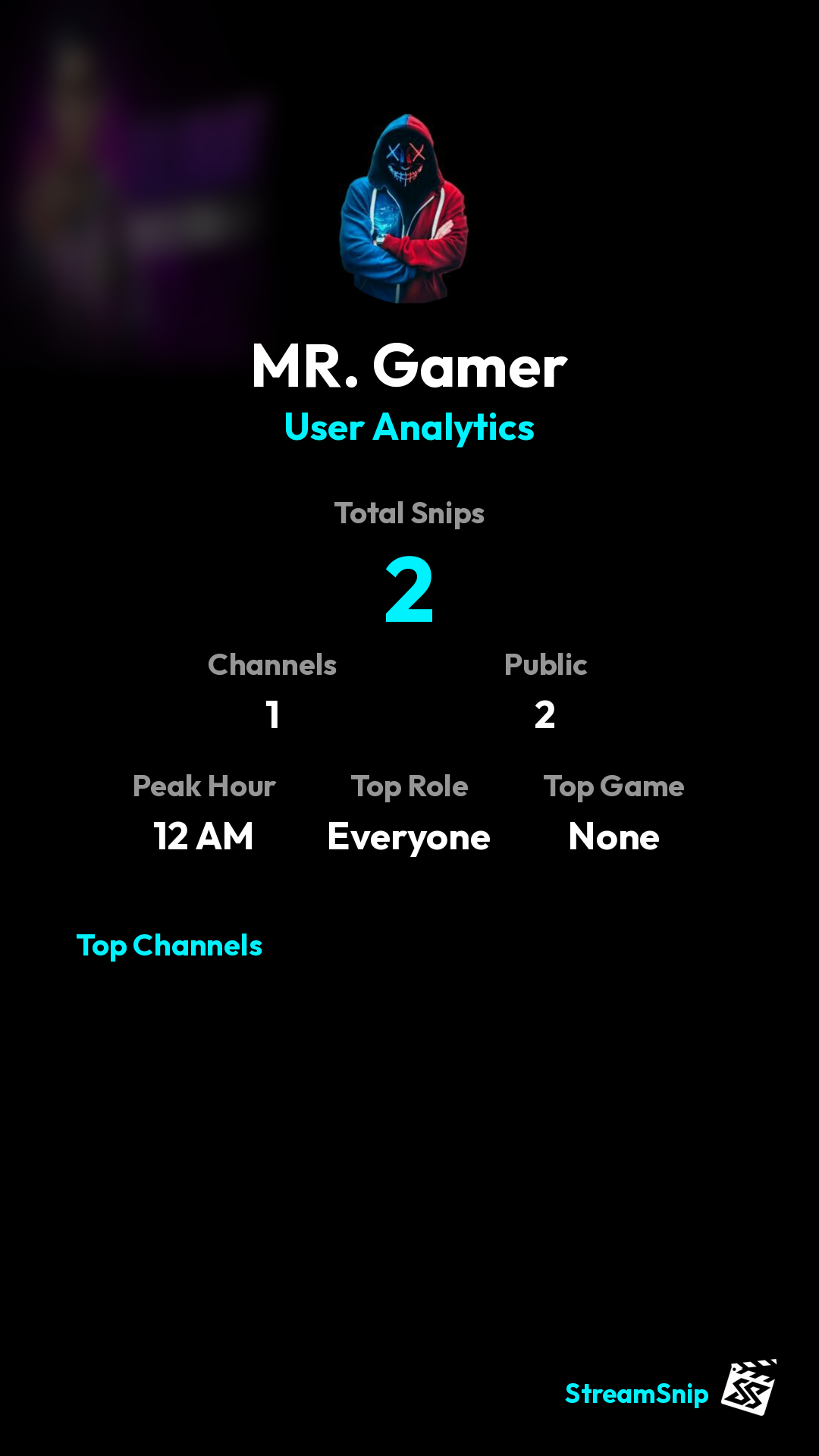 Stats Share Card