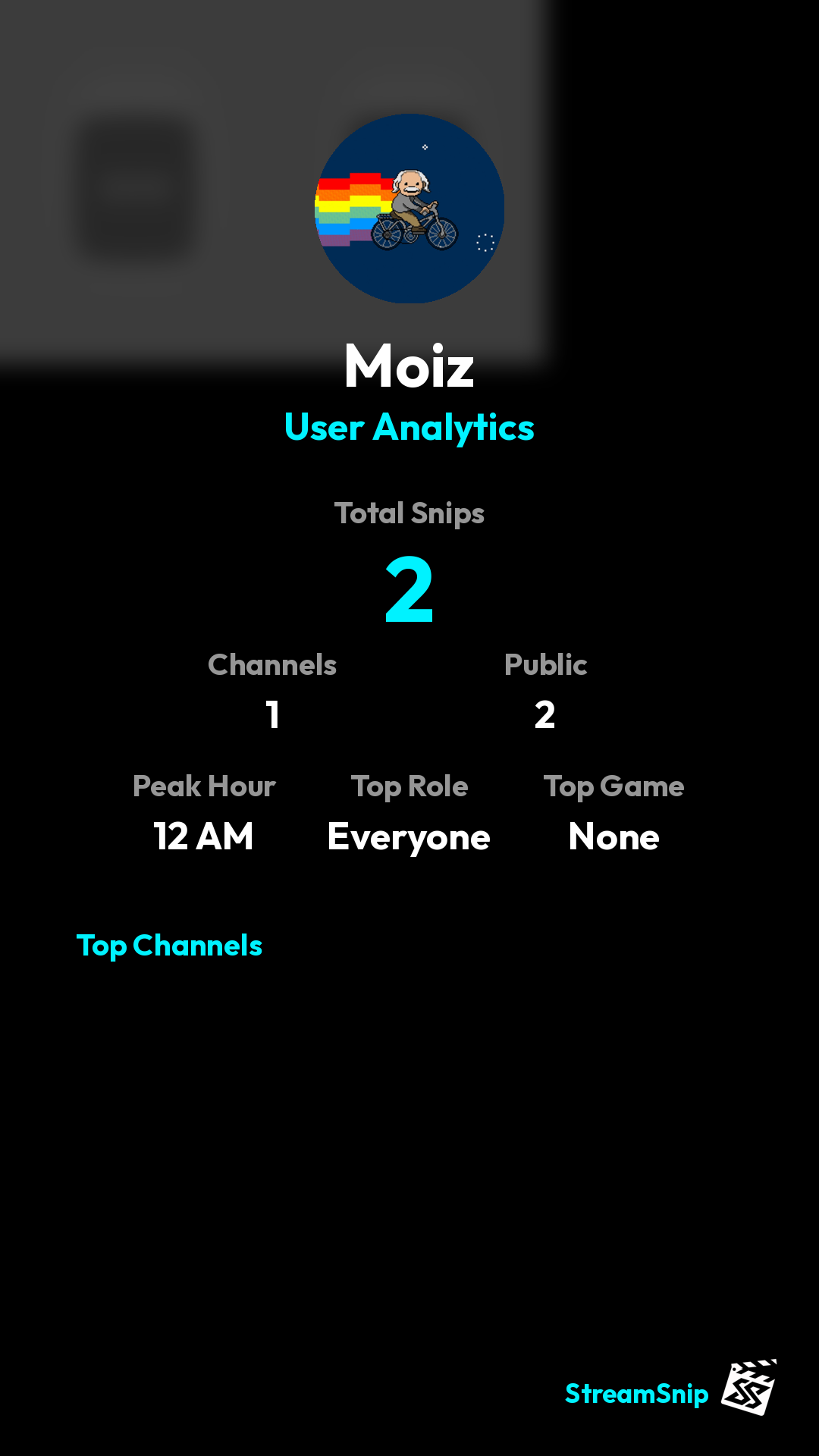 Stats Share Card