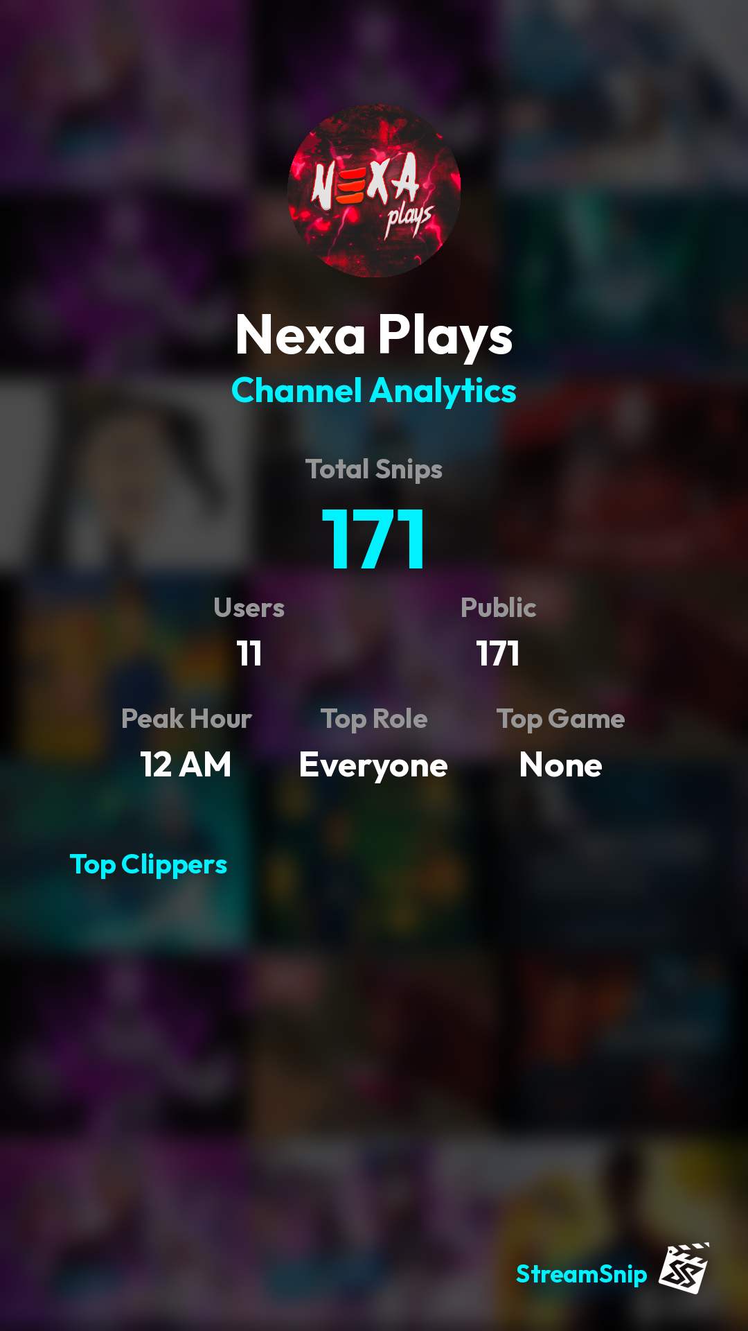 Stats Share Card