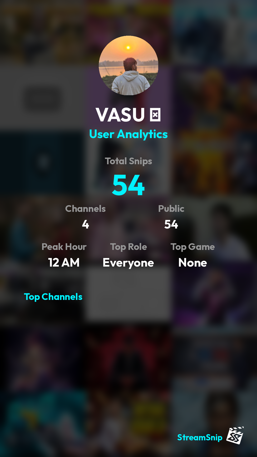 Stats Share Card
