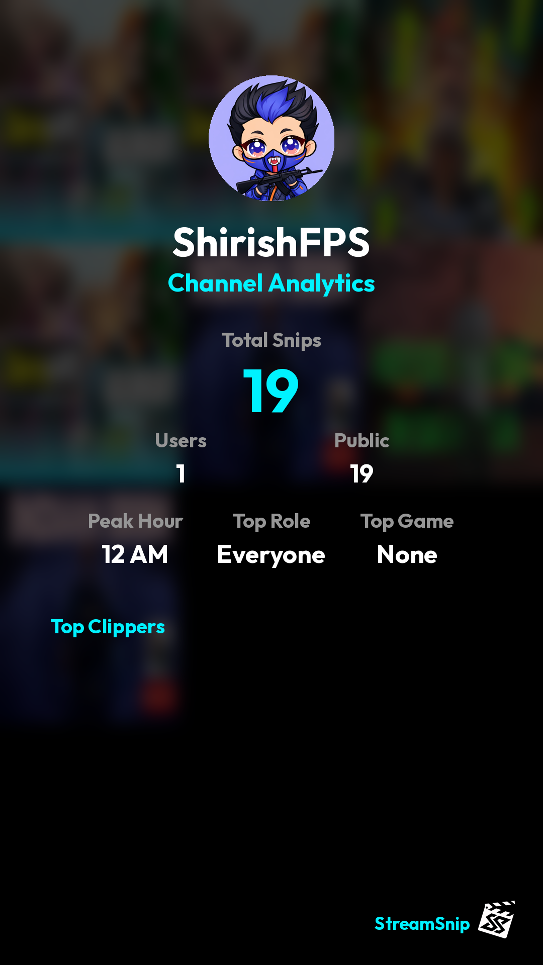 Stats Share Card