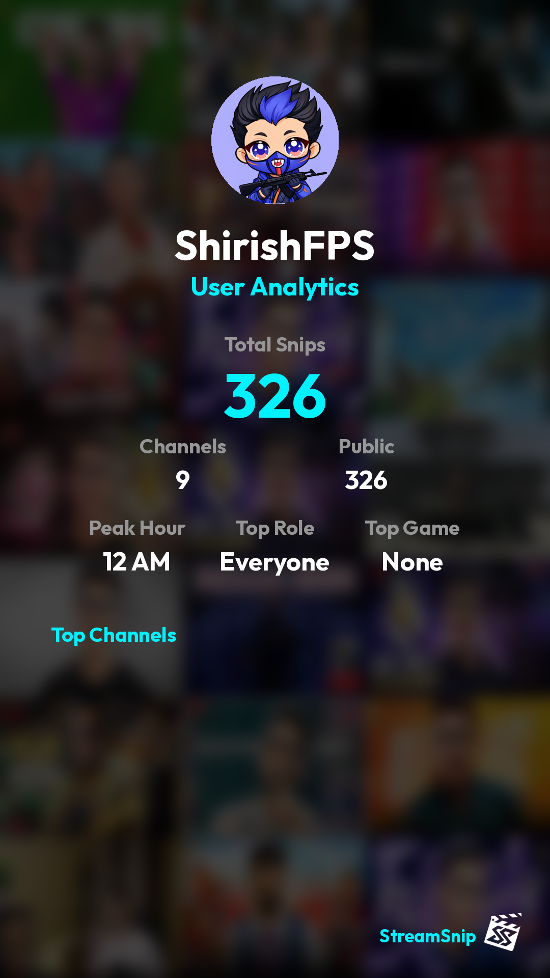Stats Share Card