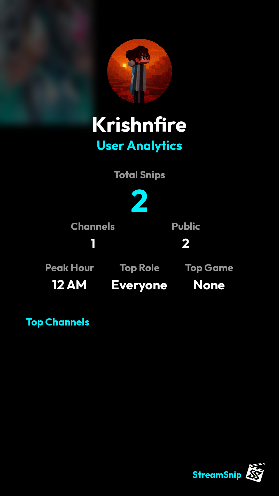 Stats Share Card