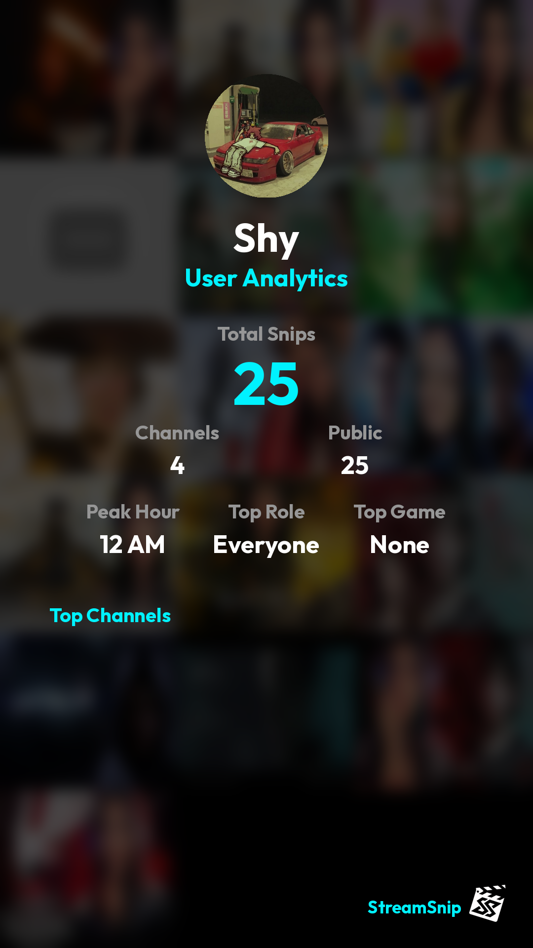 Stats Share Card