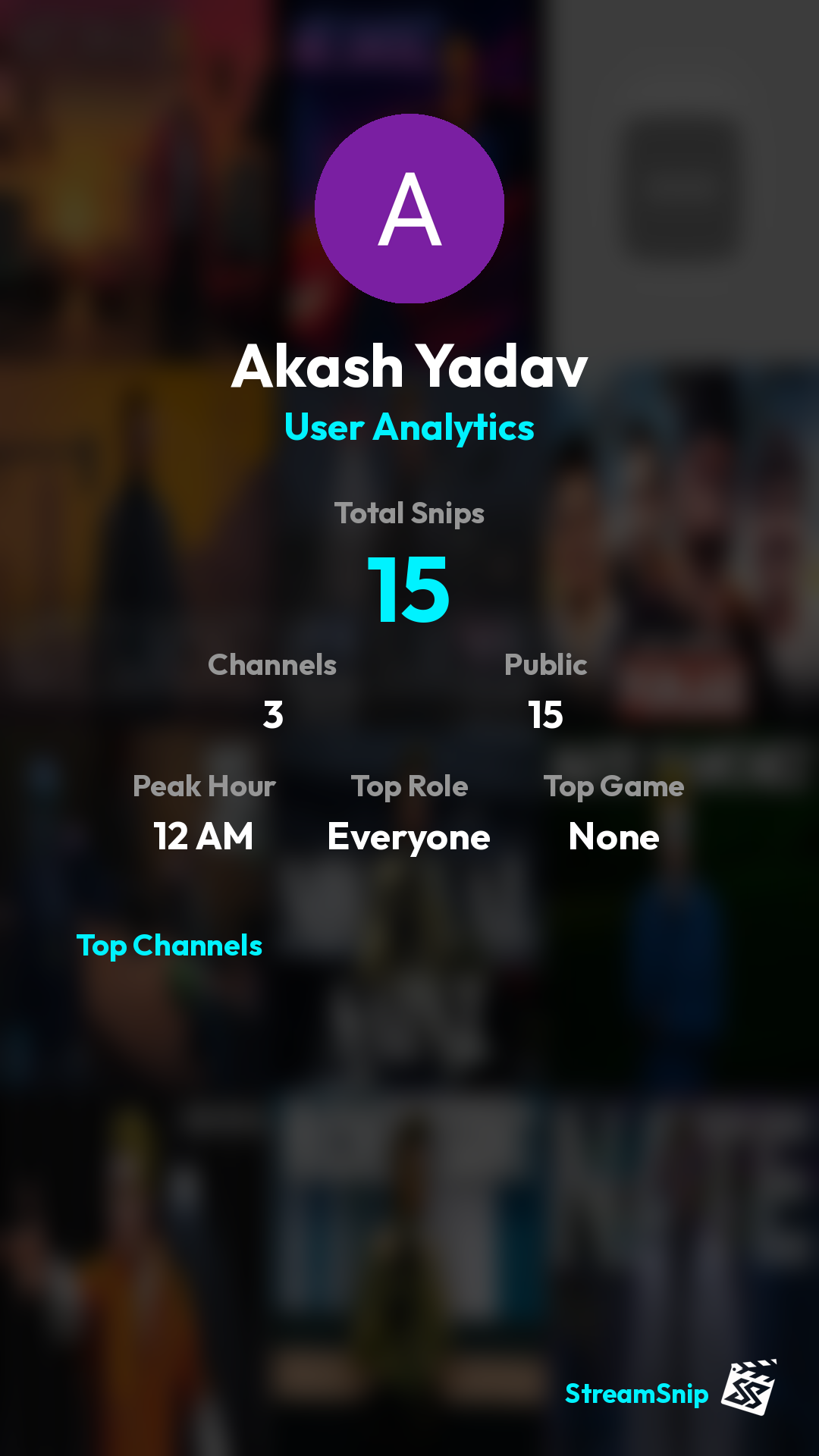 Stats Share Card