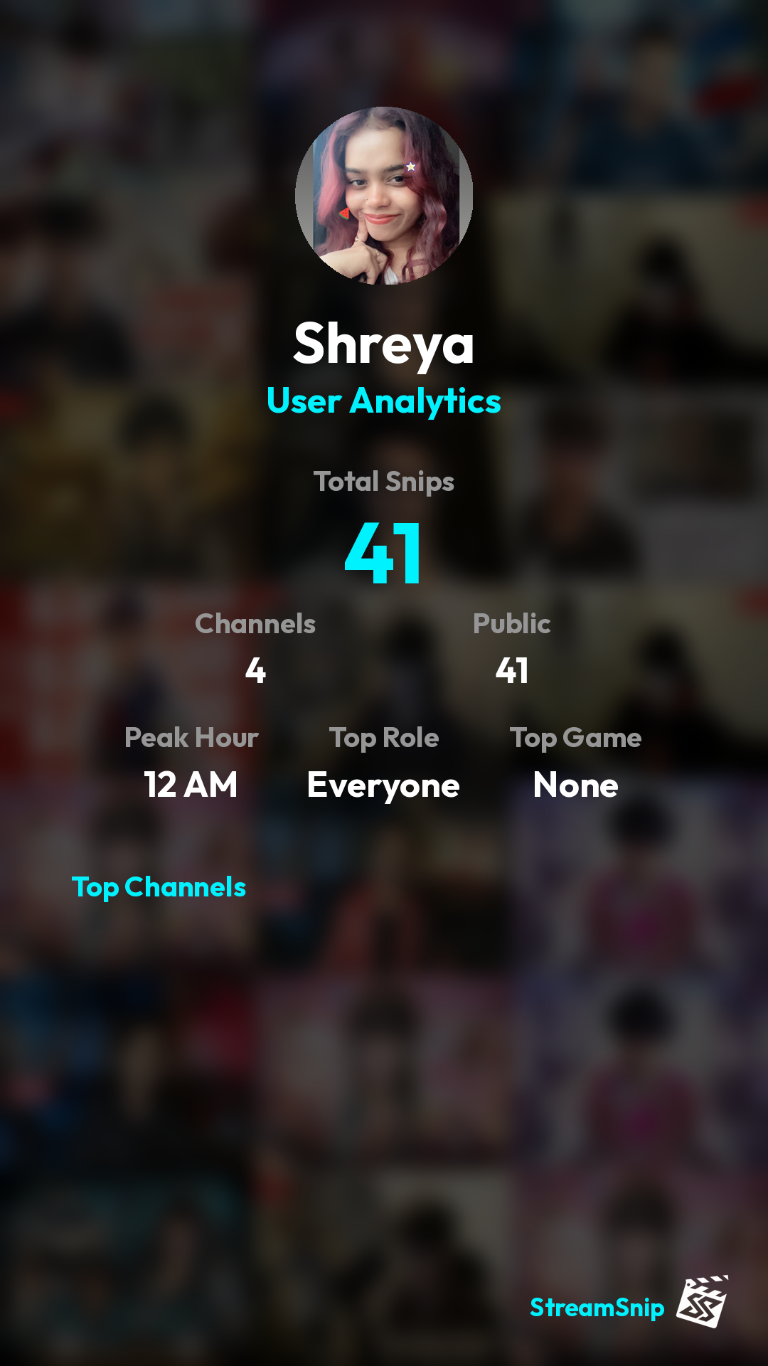 Stats Share Card