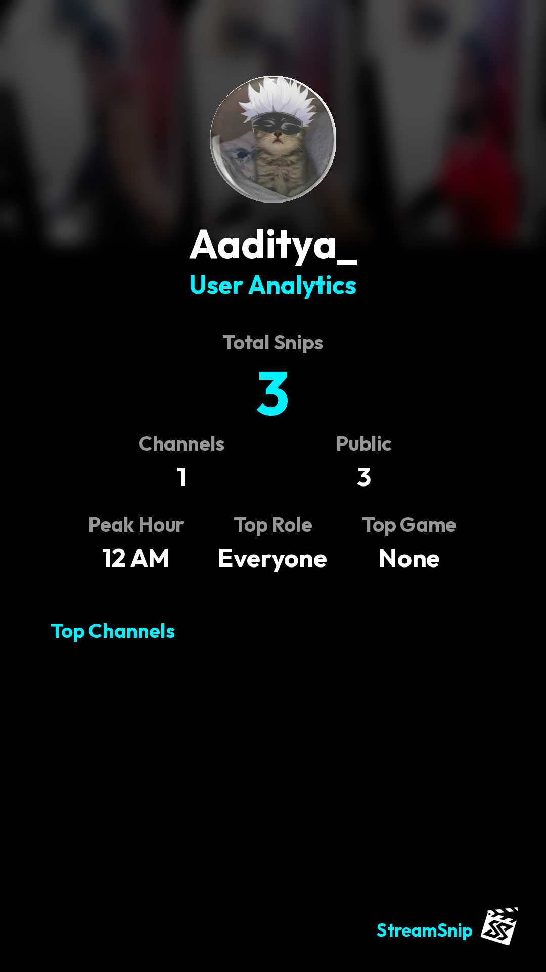Stats Share Card