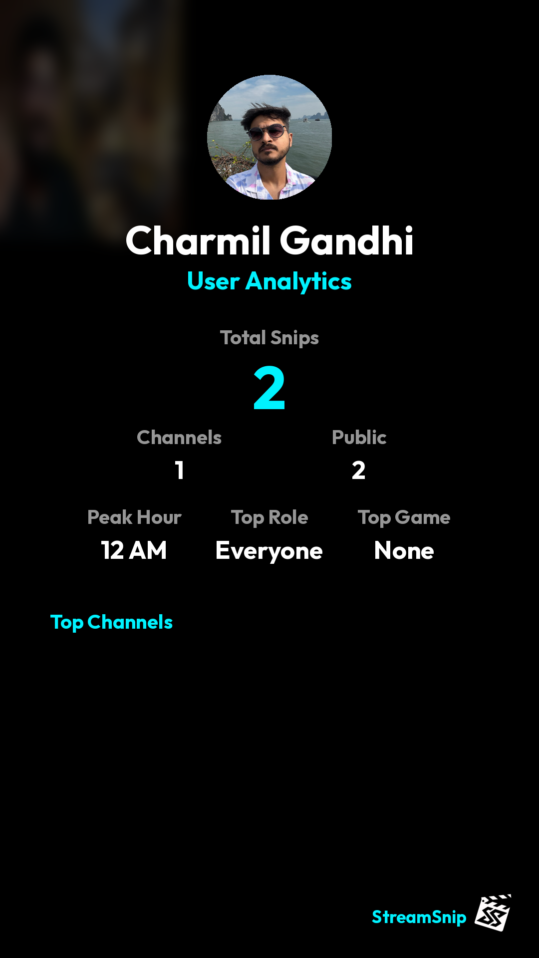 Stats Share Card