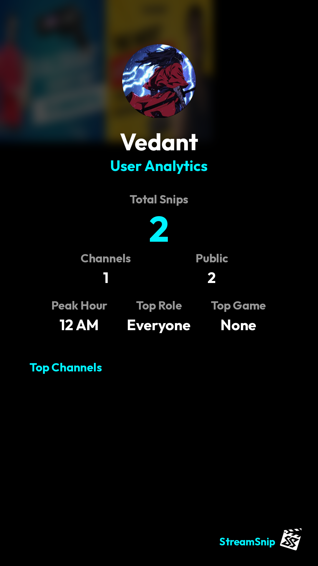 Stats Share Card