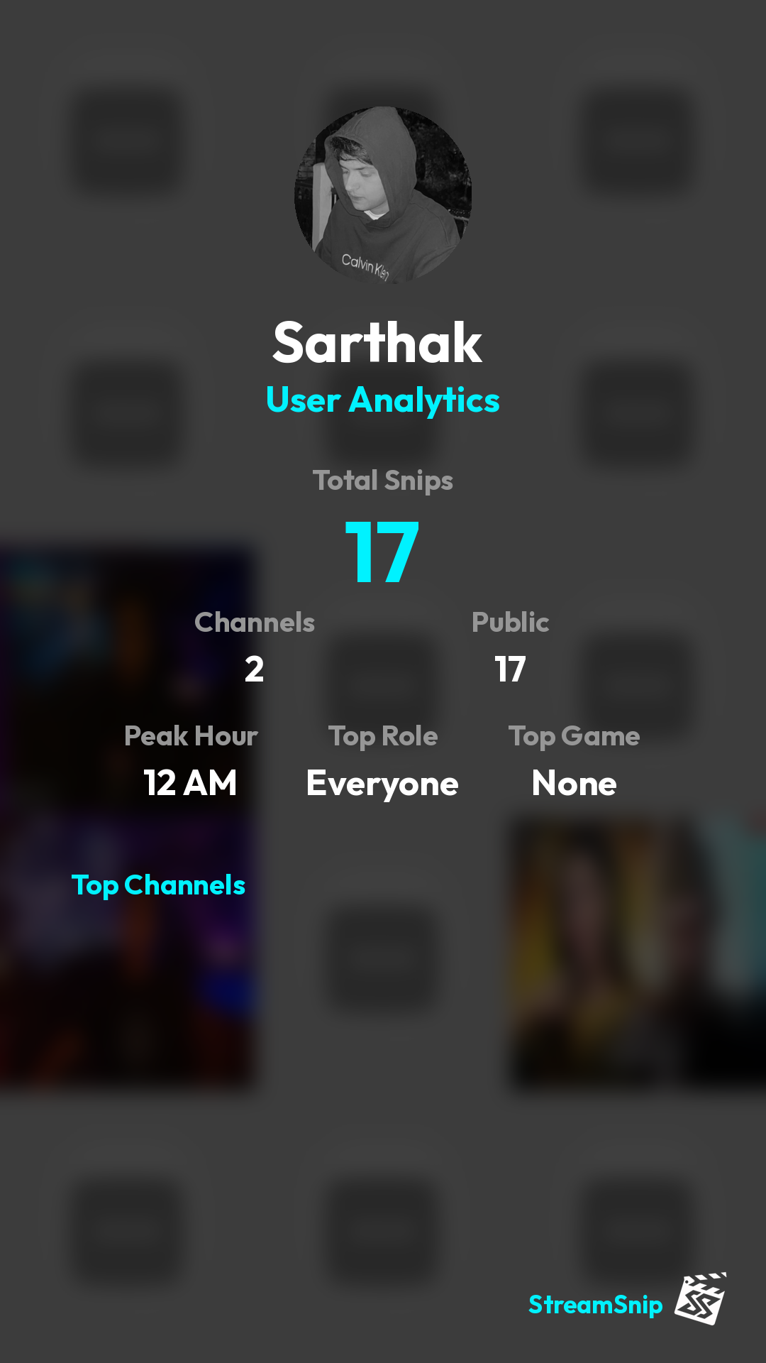 Stats Share Card