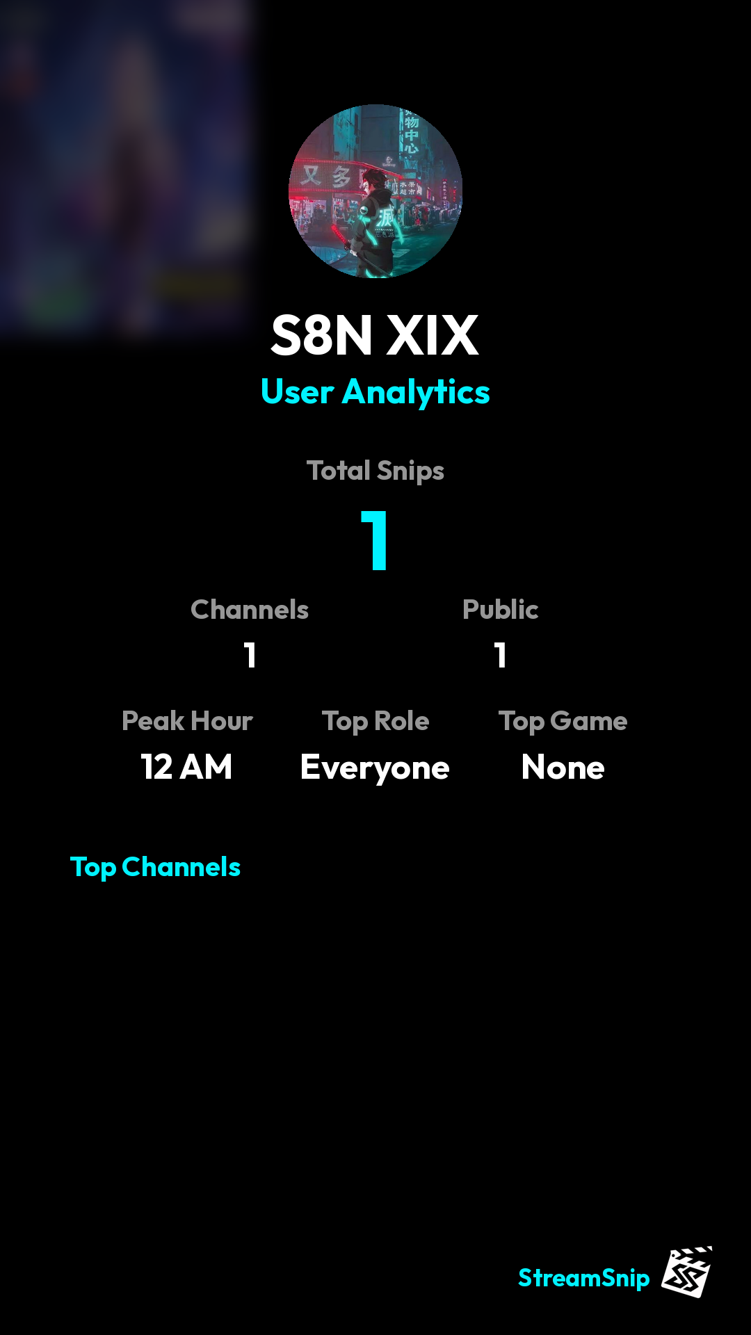 Stats Share Card
