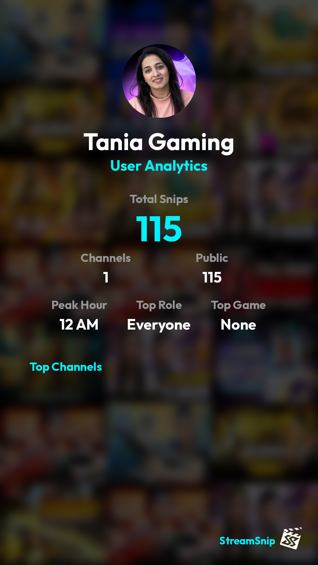 Stats Share Card
